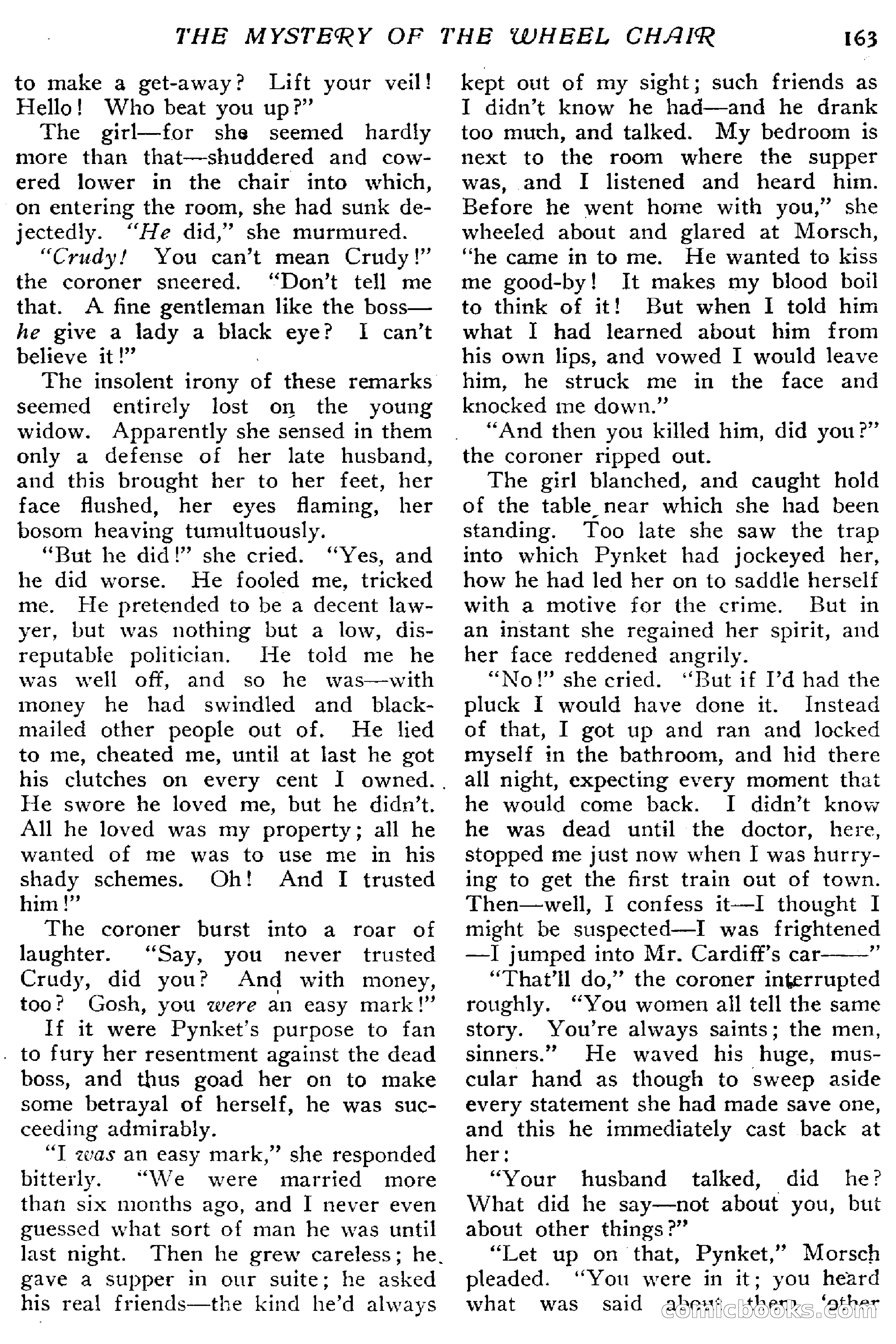 The Popular Magazine, January 7, 1916 — page 169 of 248