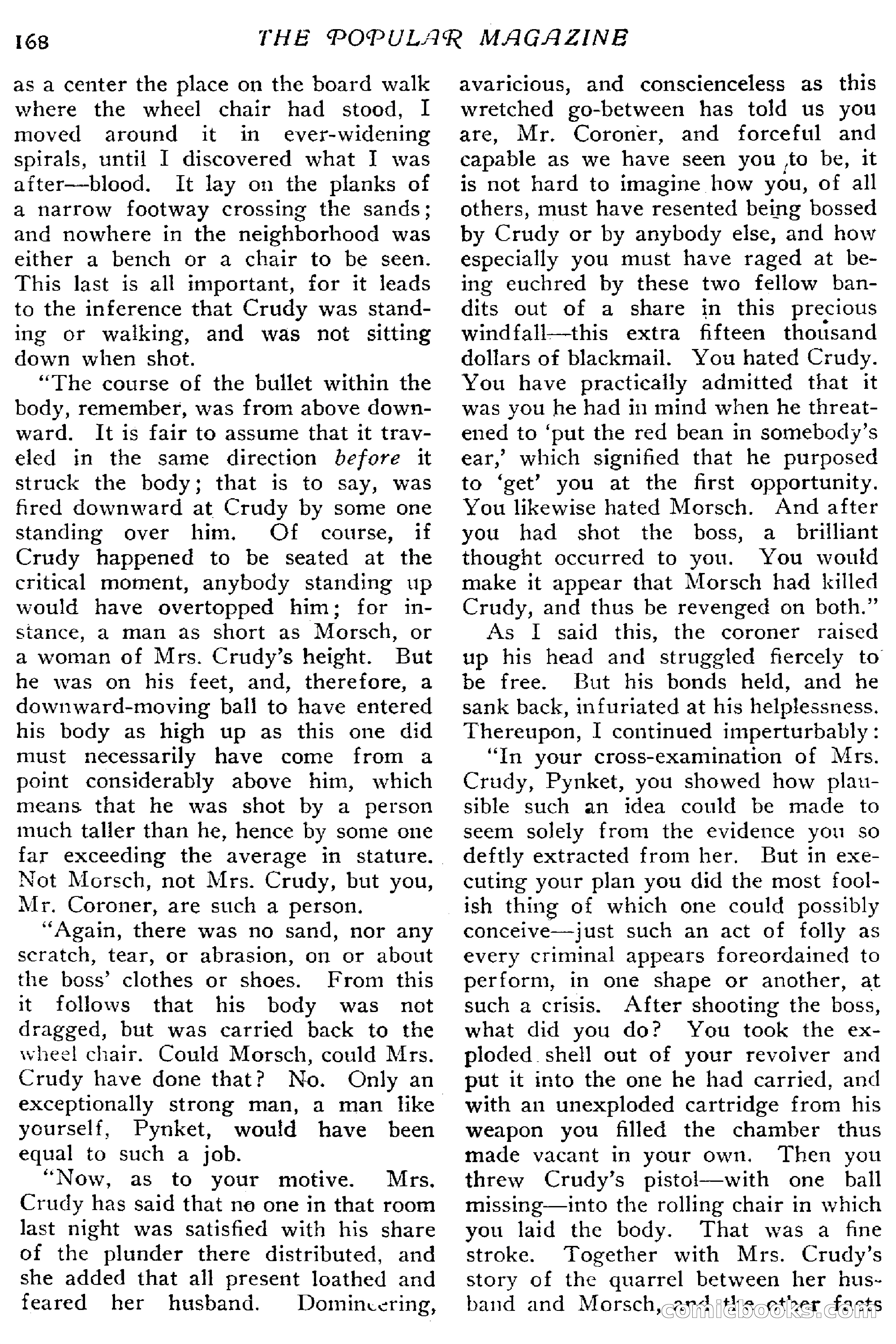 The Popular Magazine, January 7, 1916 — page 174 of 248