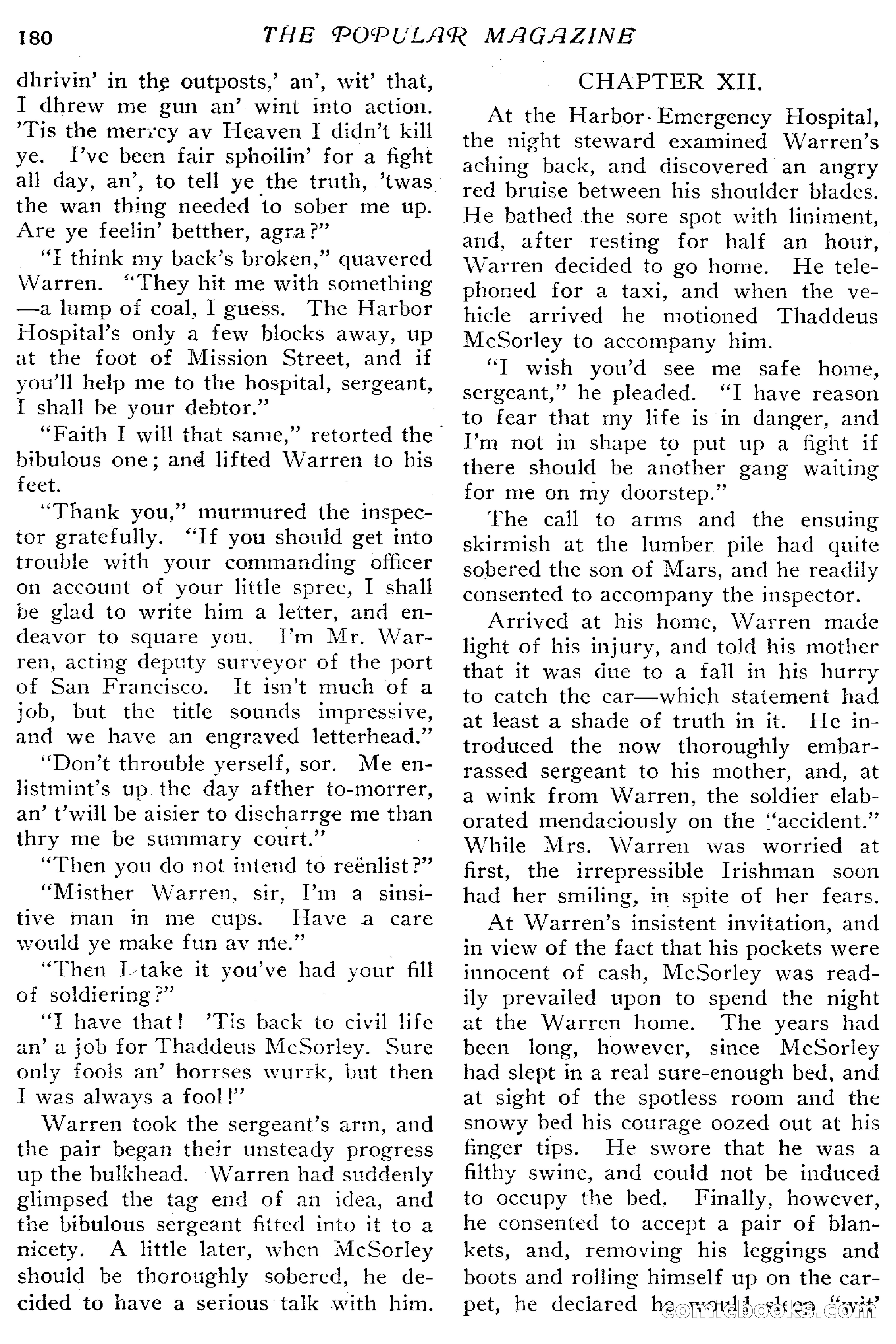 The Popular Magazine, January 7, 1916 — page 186 of 248