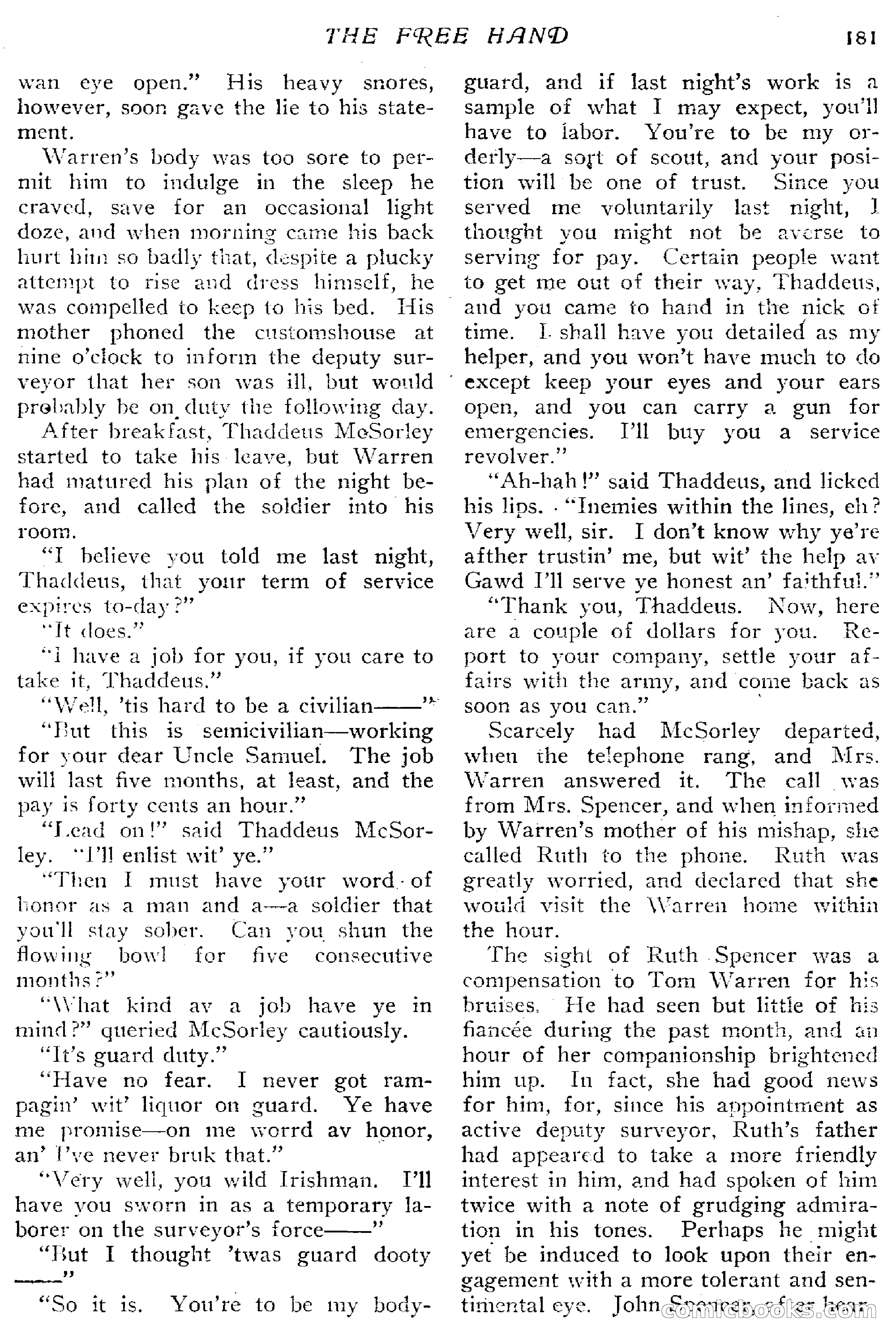 The Popular Magazine, January 7, 1916 — page 187 of 248