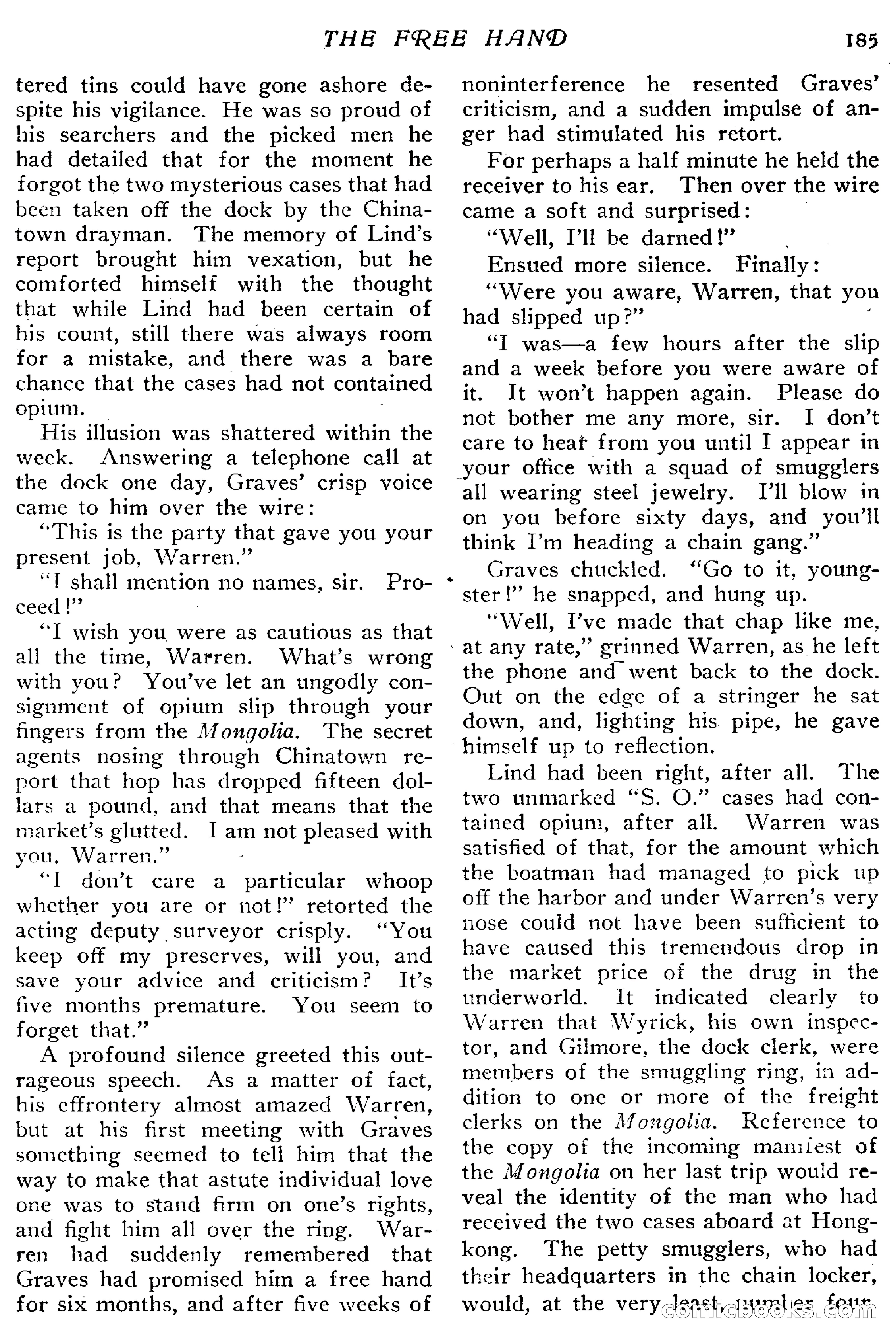 The Popular Magazine, January 7, 1916 — page 191 of 248