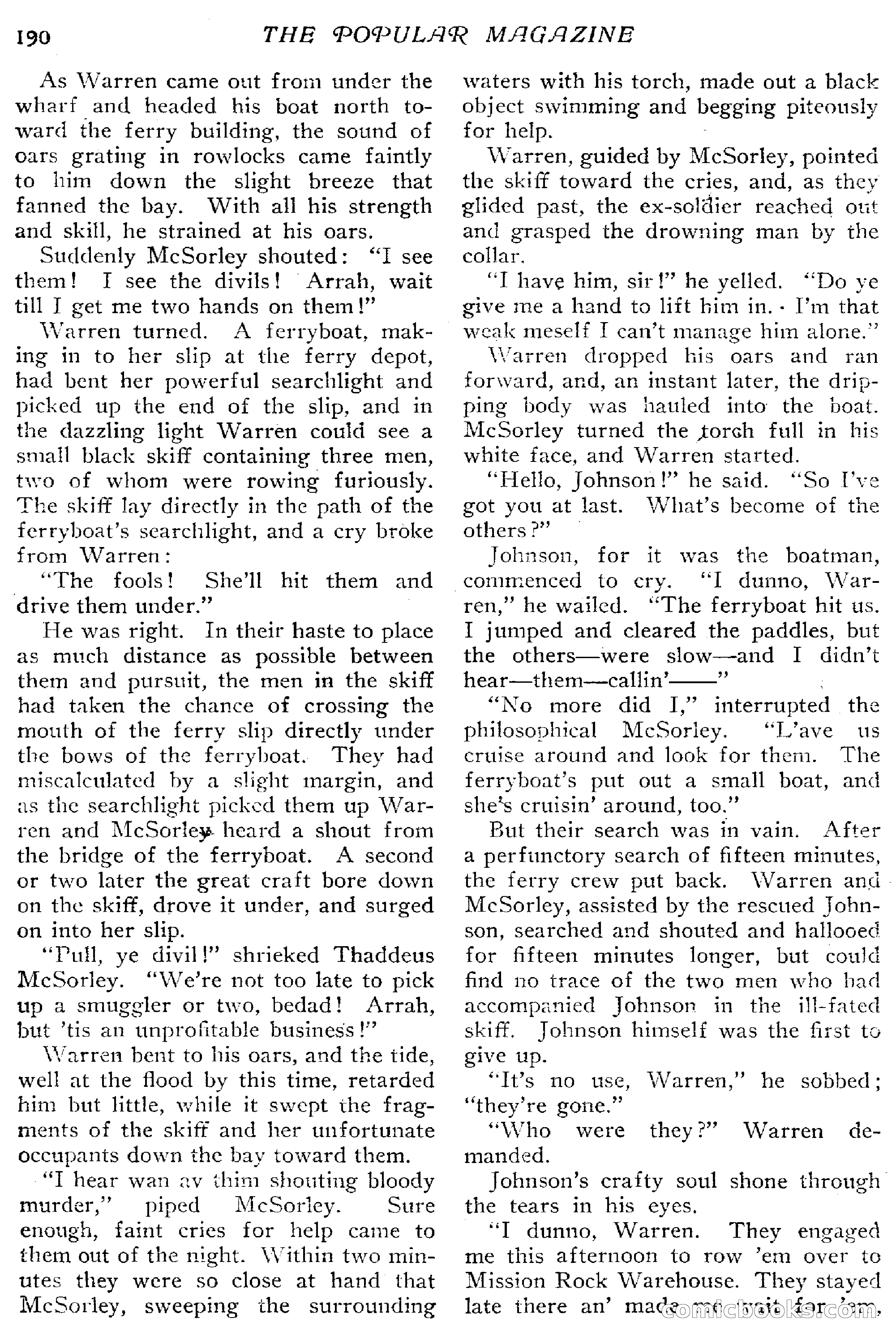 The Popular Magazine, January 7, 1916 — page 196 of 248