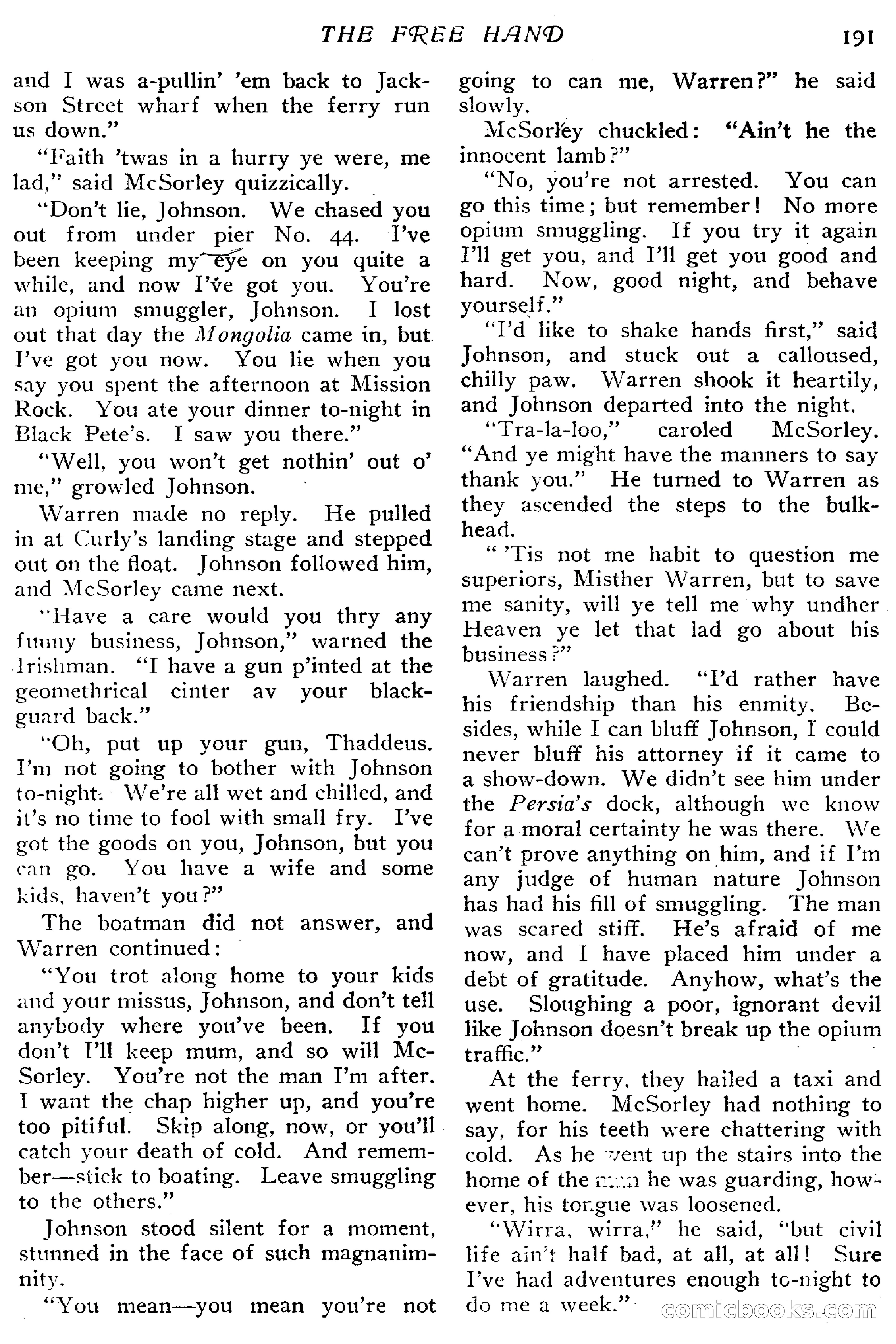 The Popular Magazine, January 7, 1916 — page 197 of 248