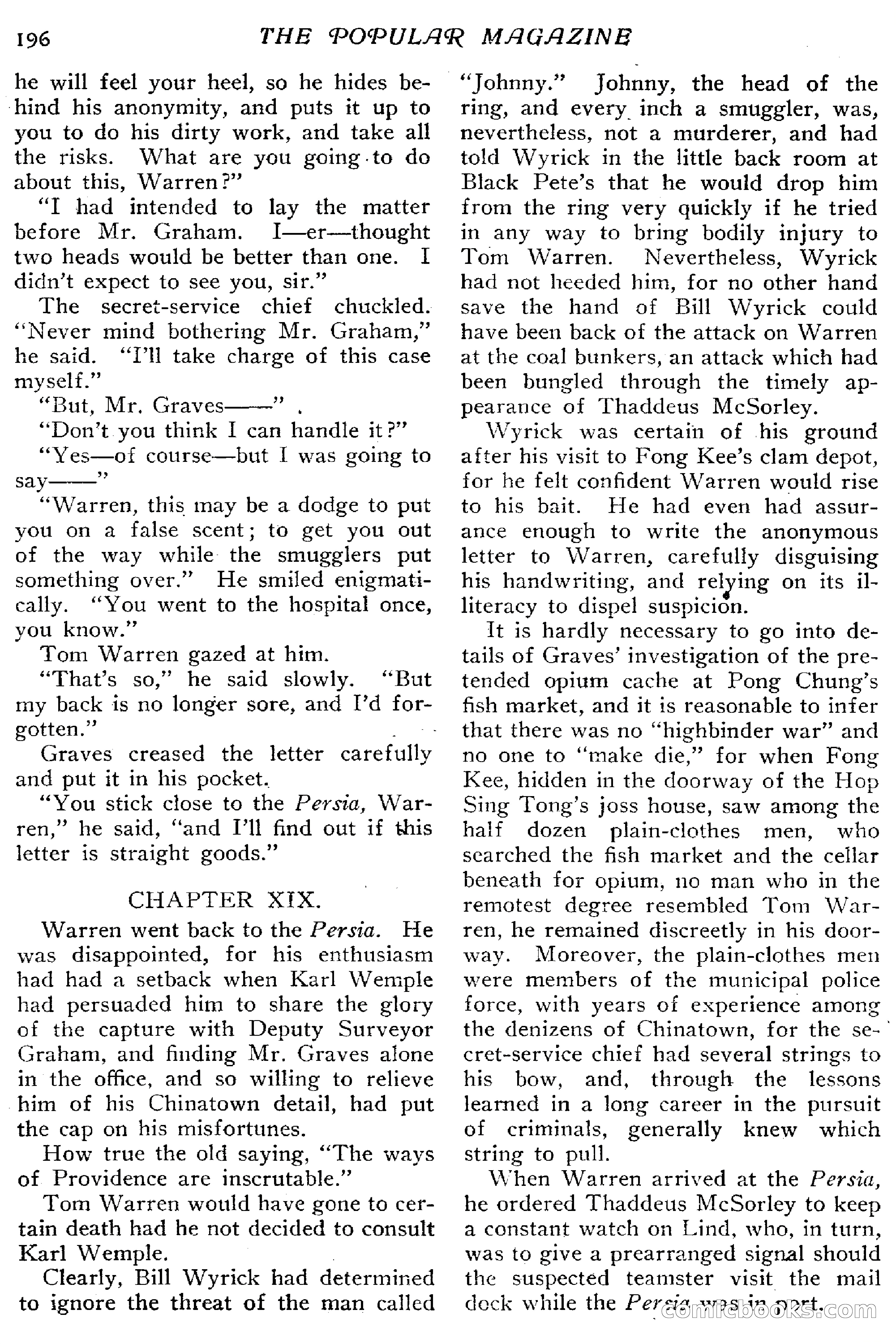 The Popular Magazine, January 7, 1916 — page 202 of 248