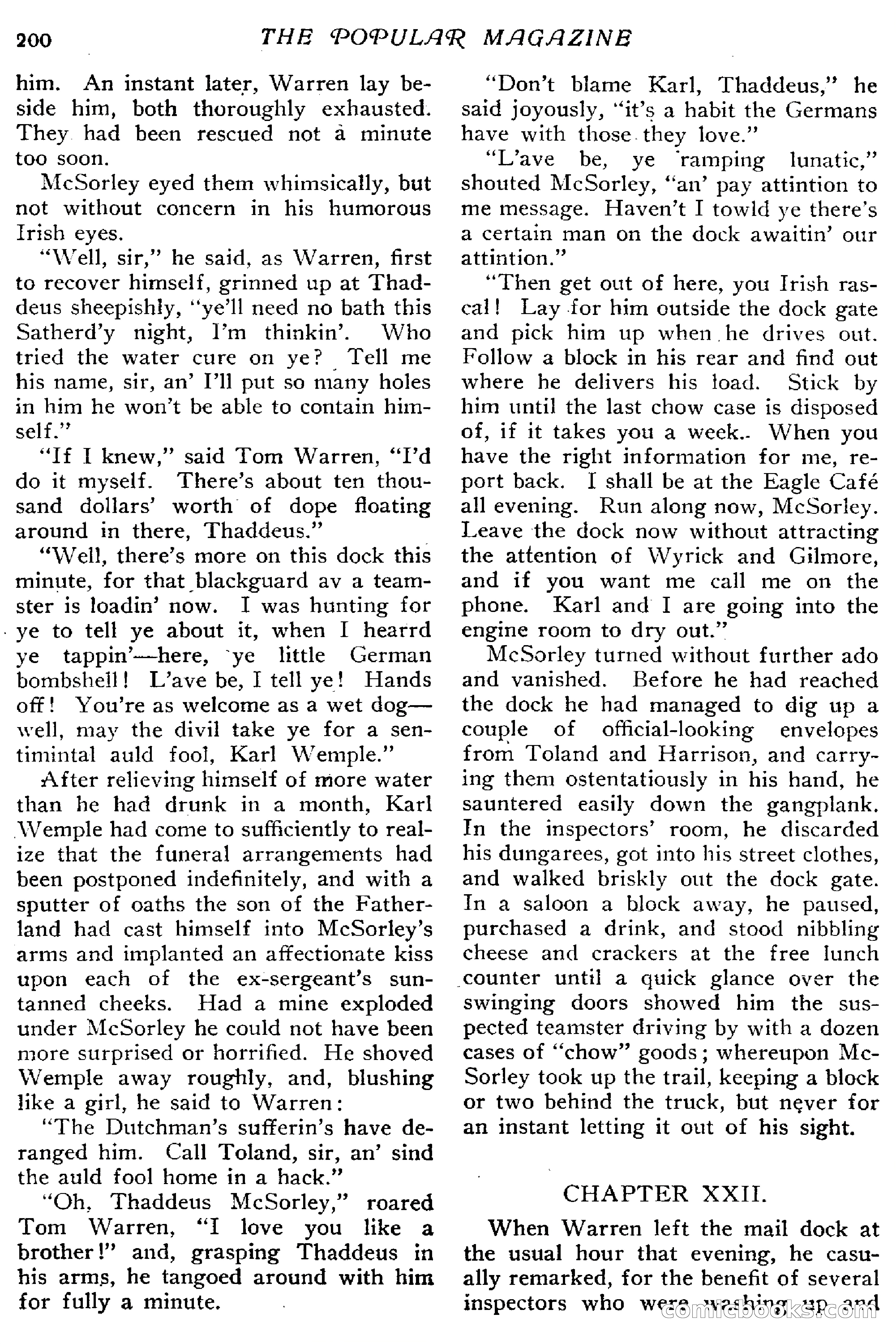 The Popular Magazine, January 7, 1916 — page 206 of 248