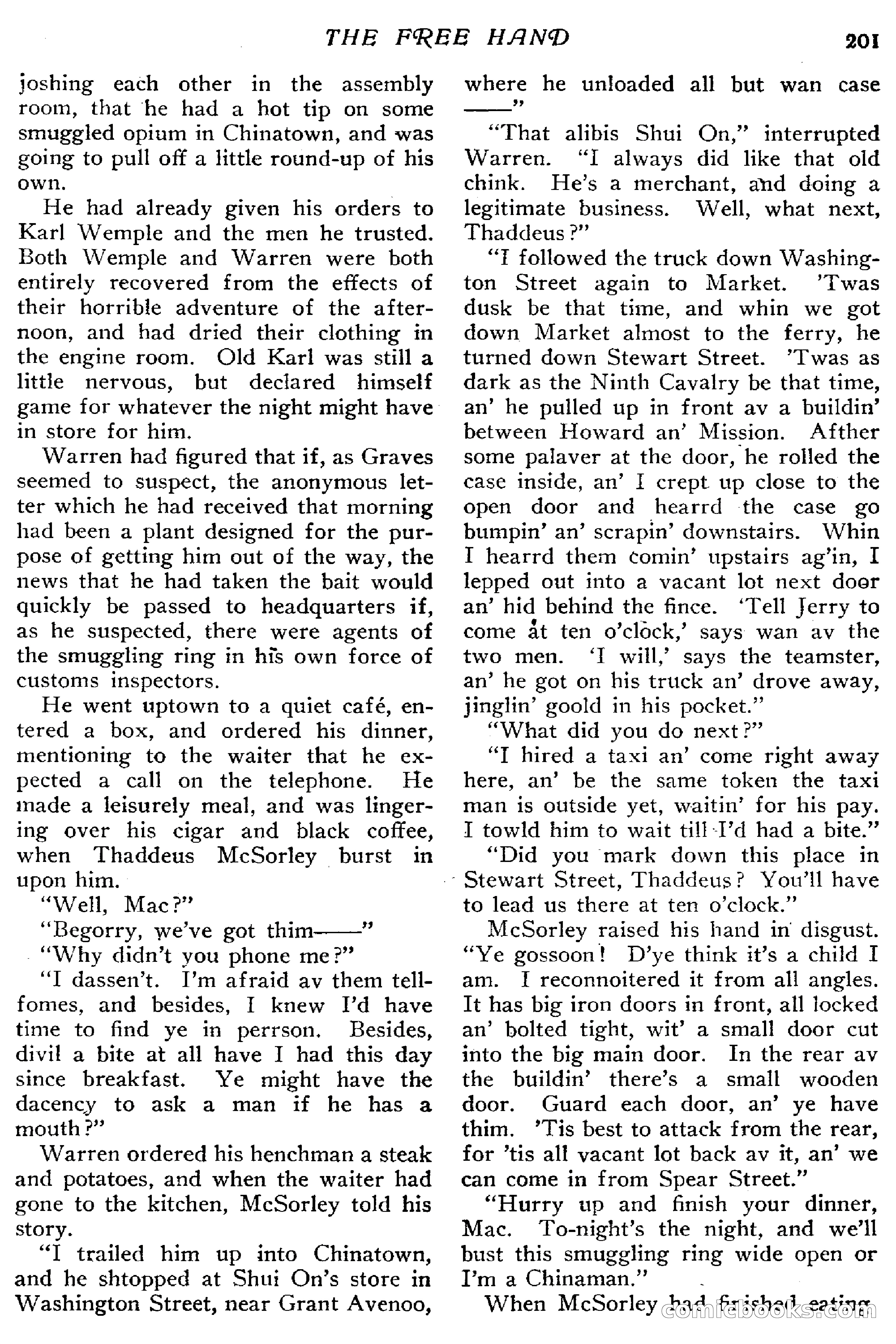 The Popular Magazine, January 7, 1916 — page 207 of 248