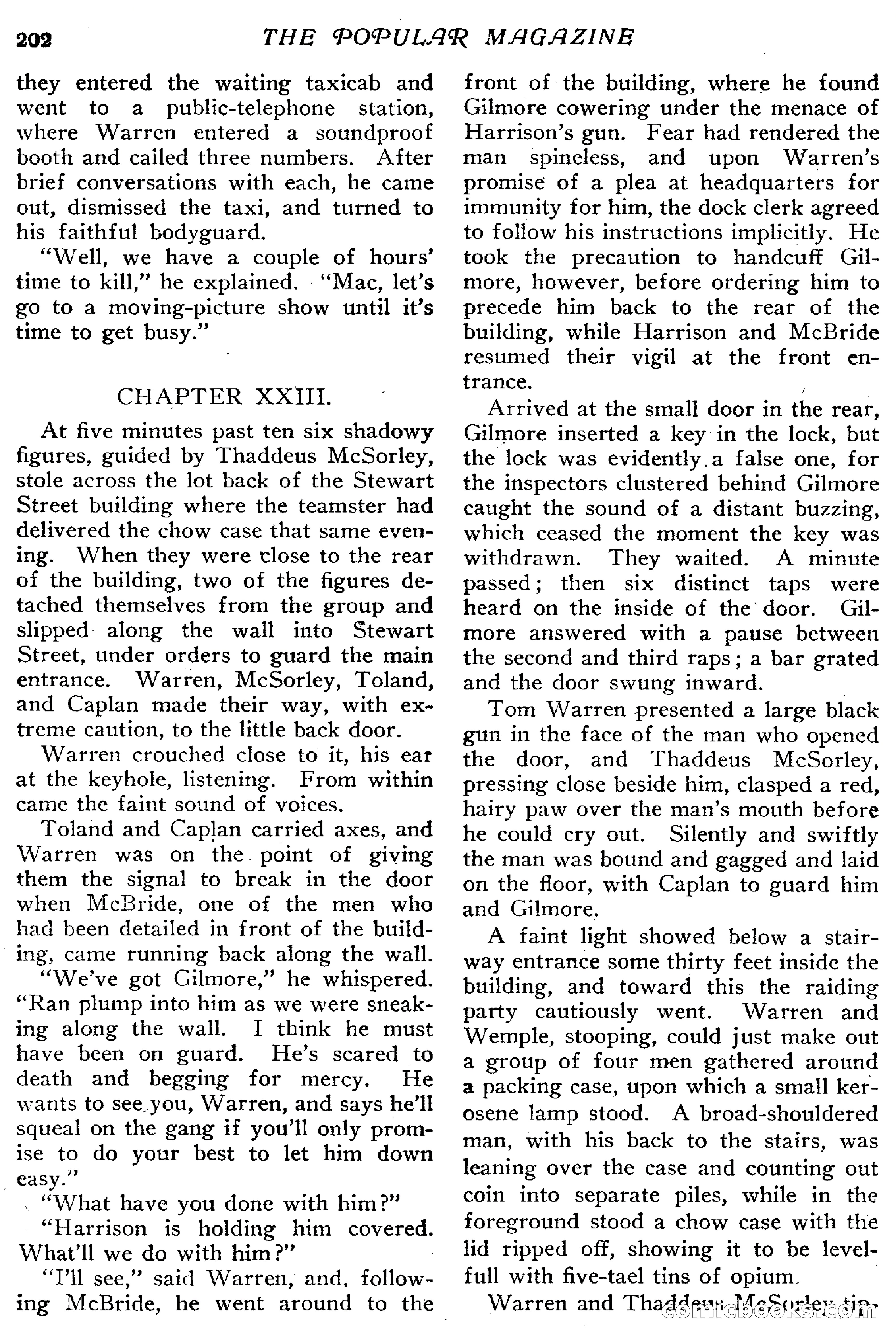 The Popular Magazine, January 7, 1916 — page 208 of 248