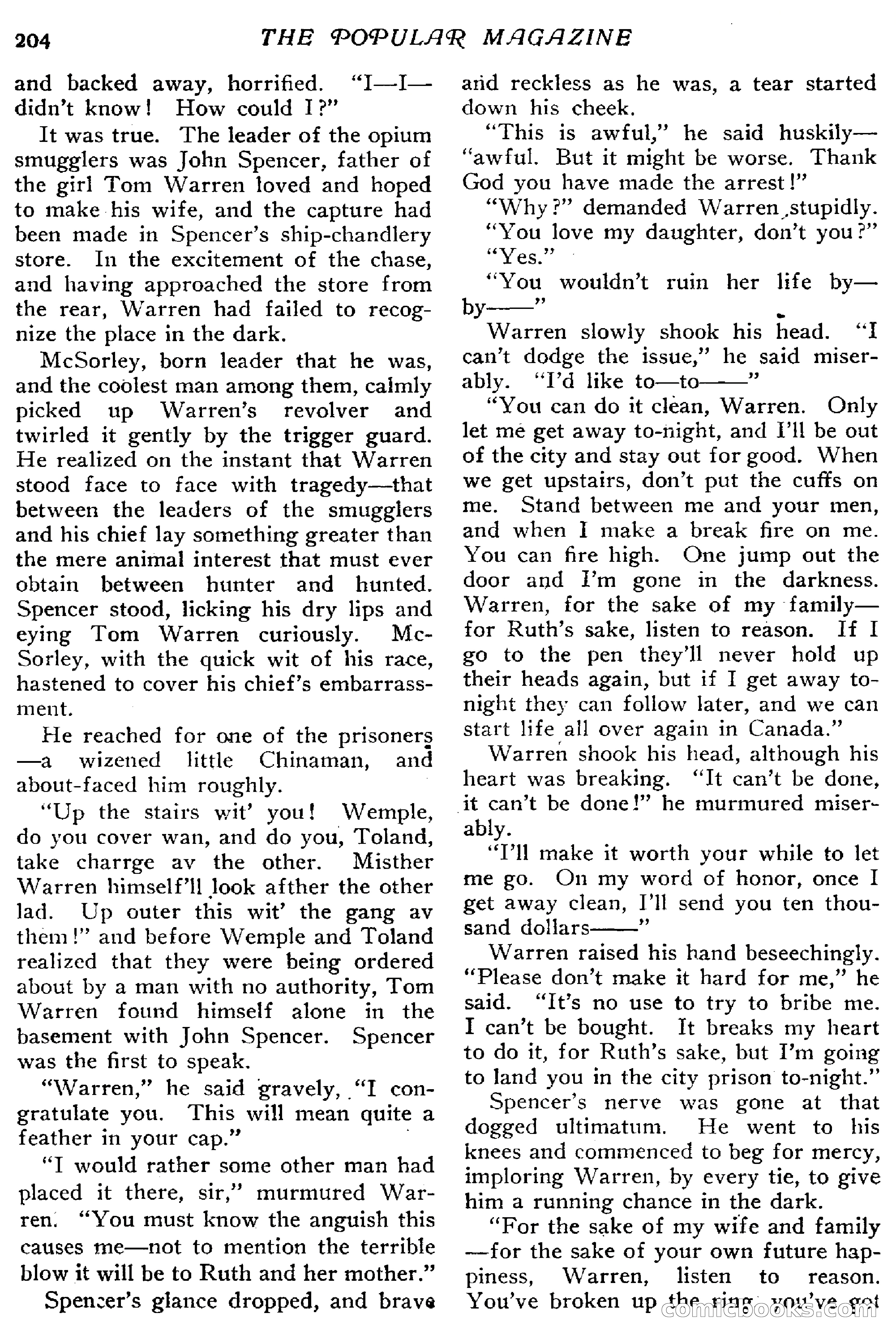 The Popular Magazine, January 7, 1916 — page 210 of 248