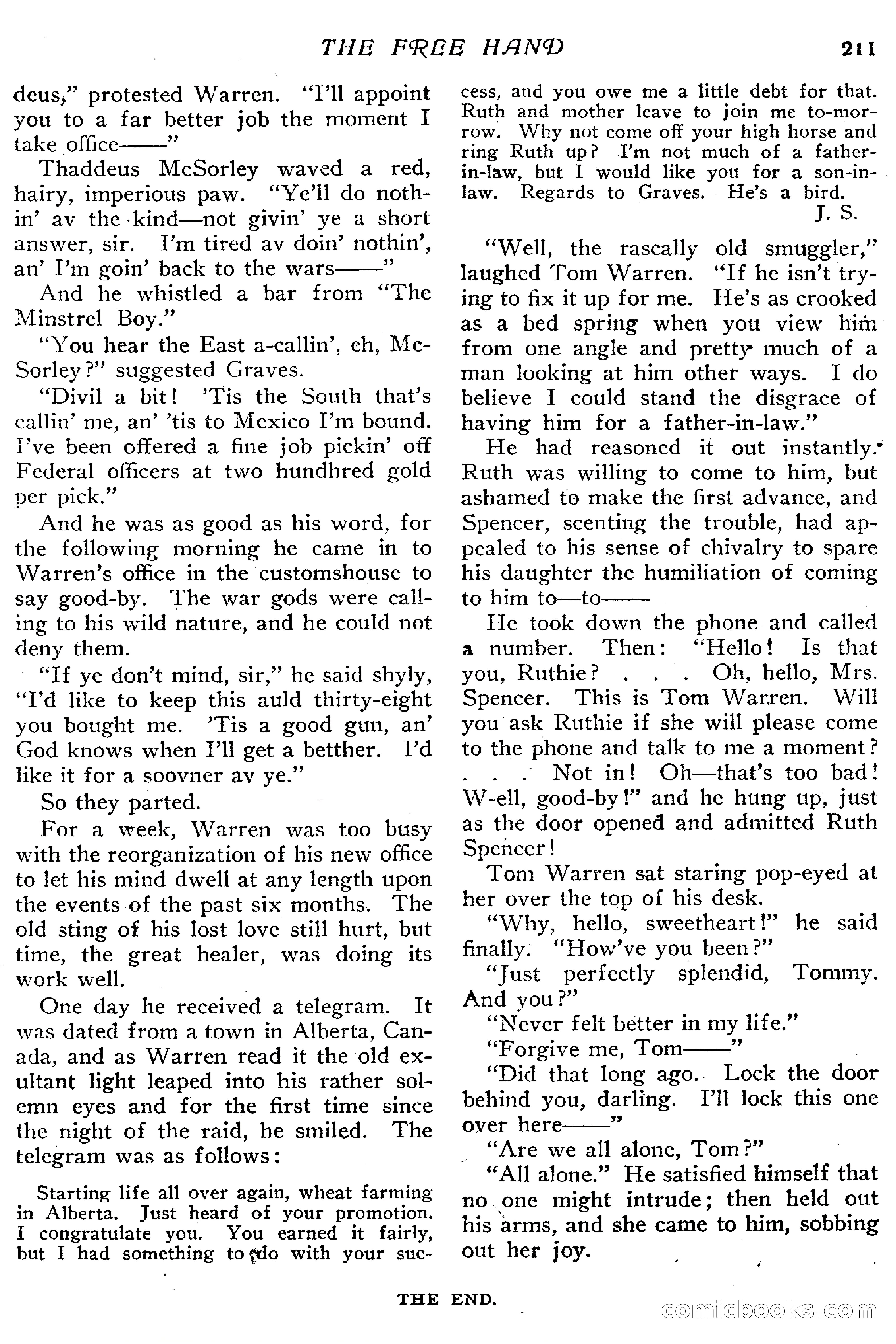 The Popular Magazine, January 7, 1916 — page 217 of 248