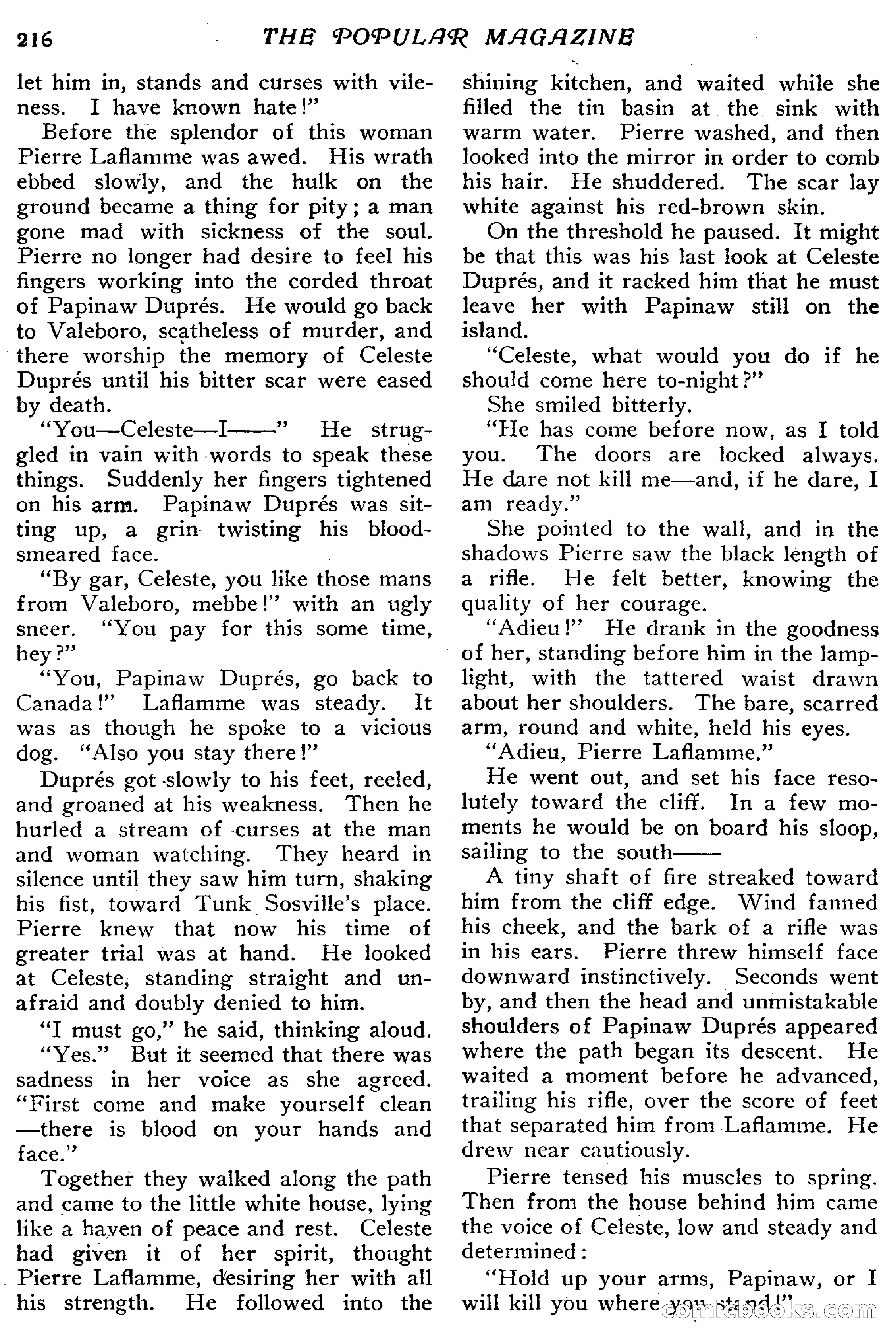 The Popular Magazine, January 7, 1916 — page 222 of 248