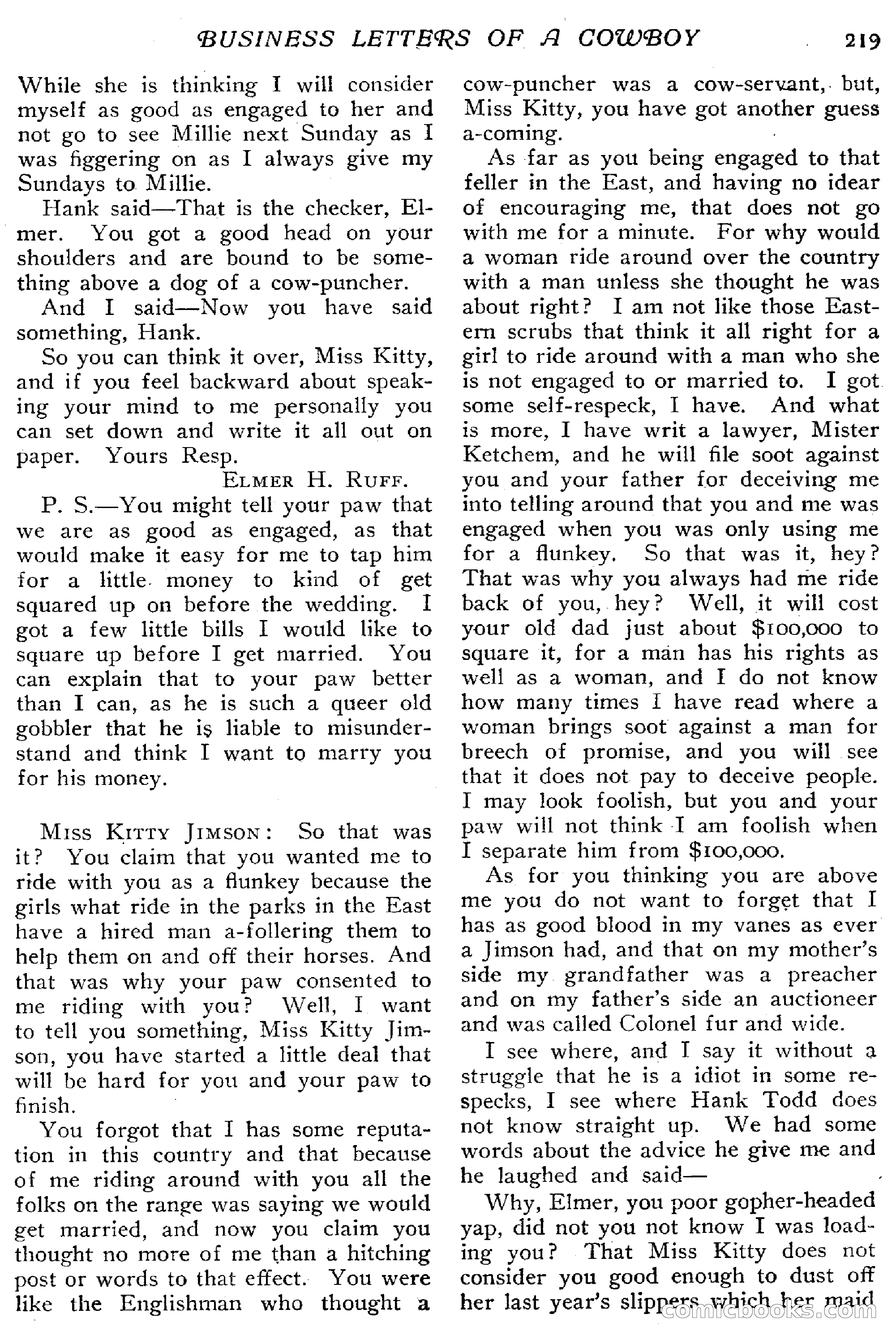 The Popular Magazine, January 7, 1916 — page 225 of 248
