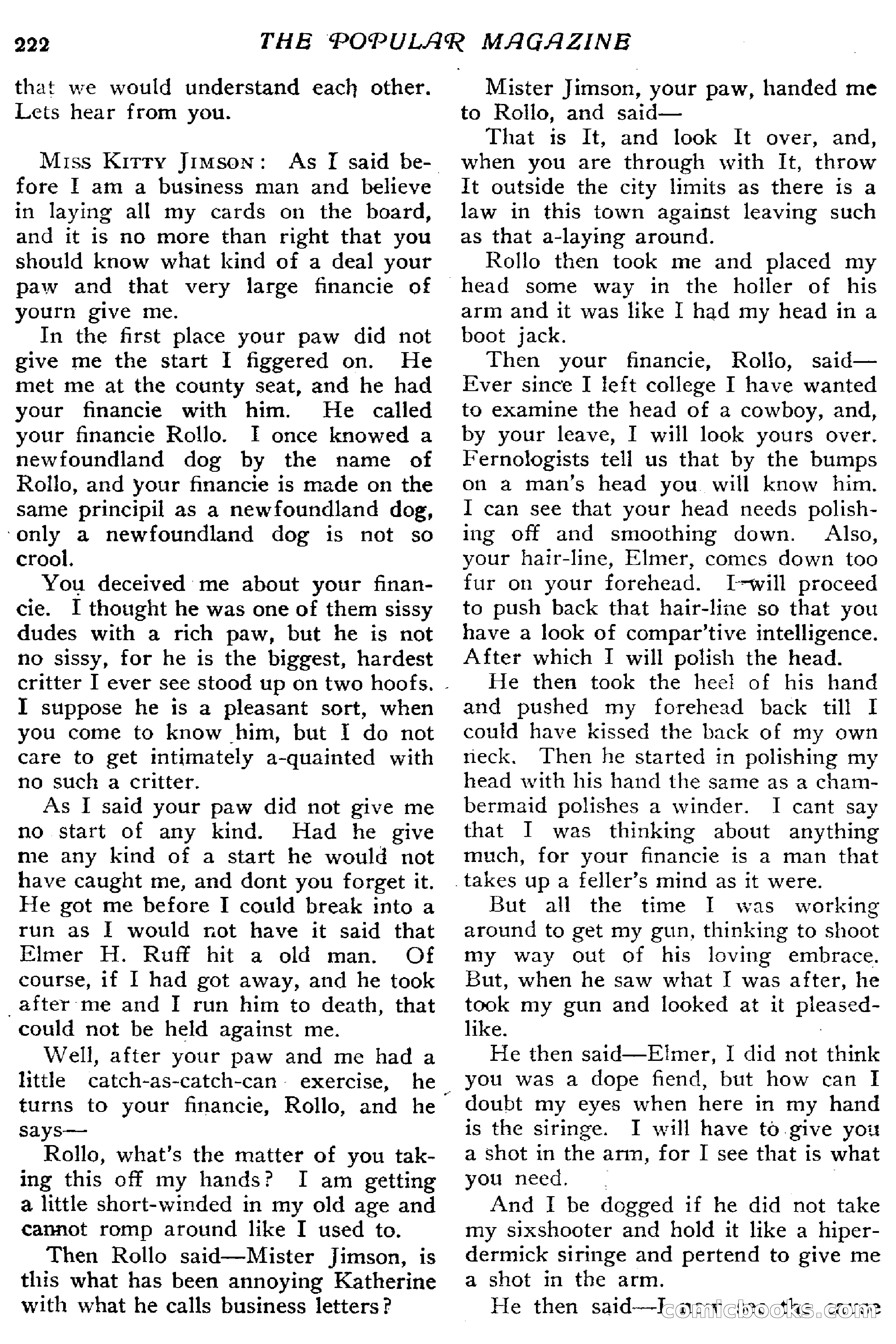 The Popular Magazine, January 7, 1916 — page 228 of 248