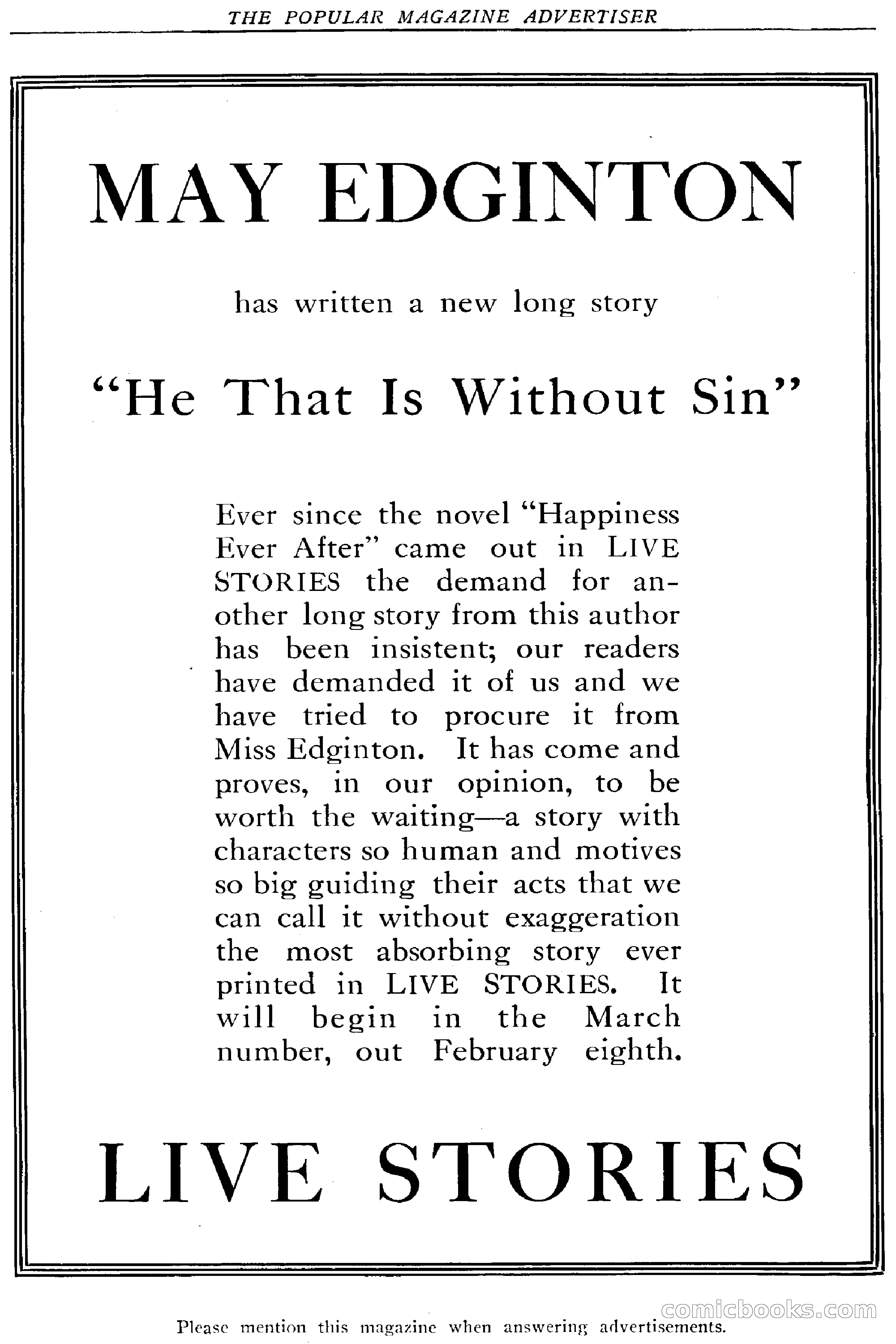 The Popular Magazine, January 7, 1916 — page 234 of 248