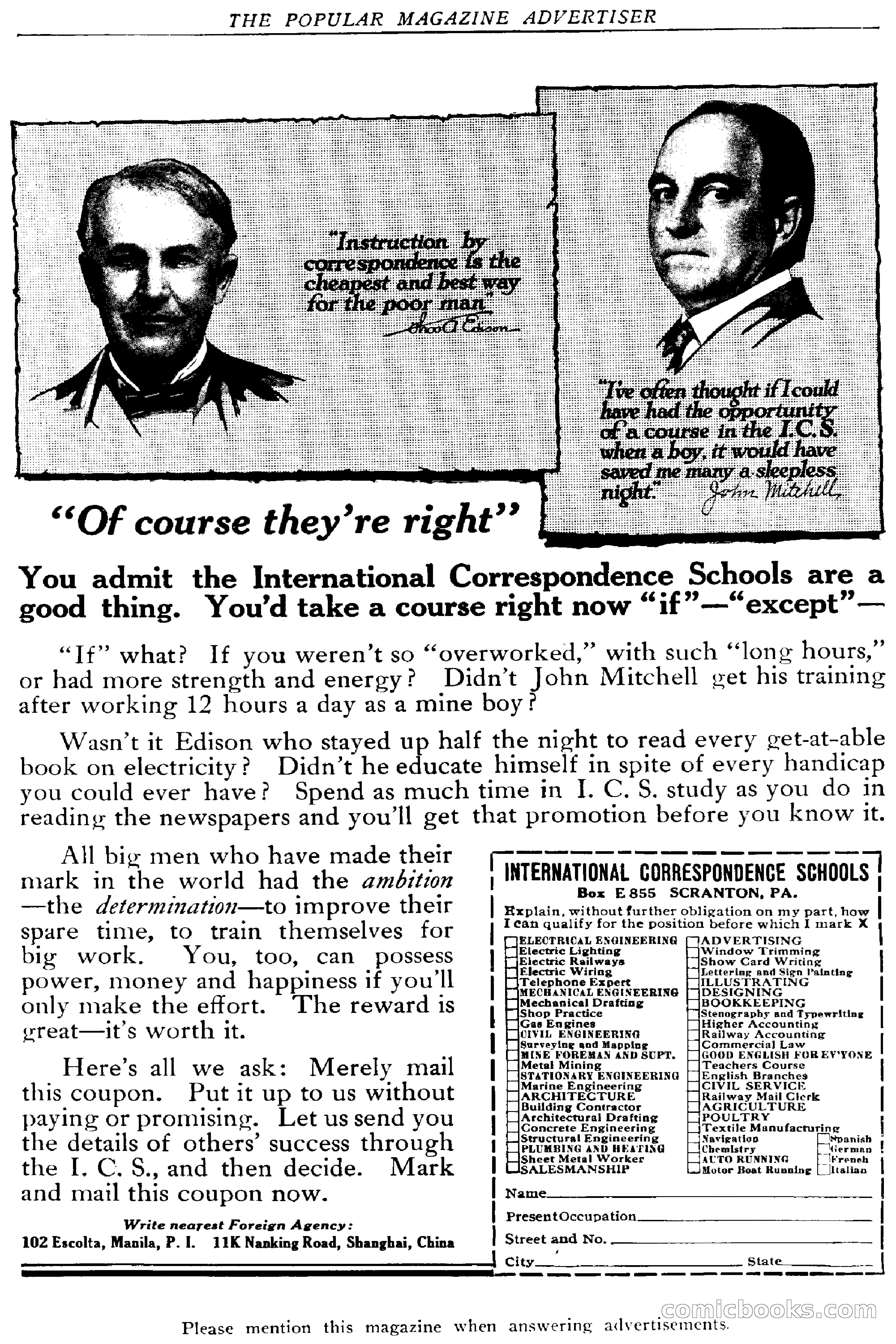 The Popular Magazine, January 7, 1916 — page 237 of 248