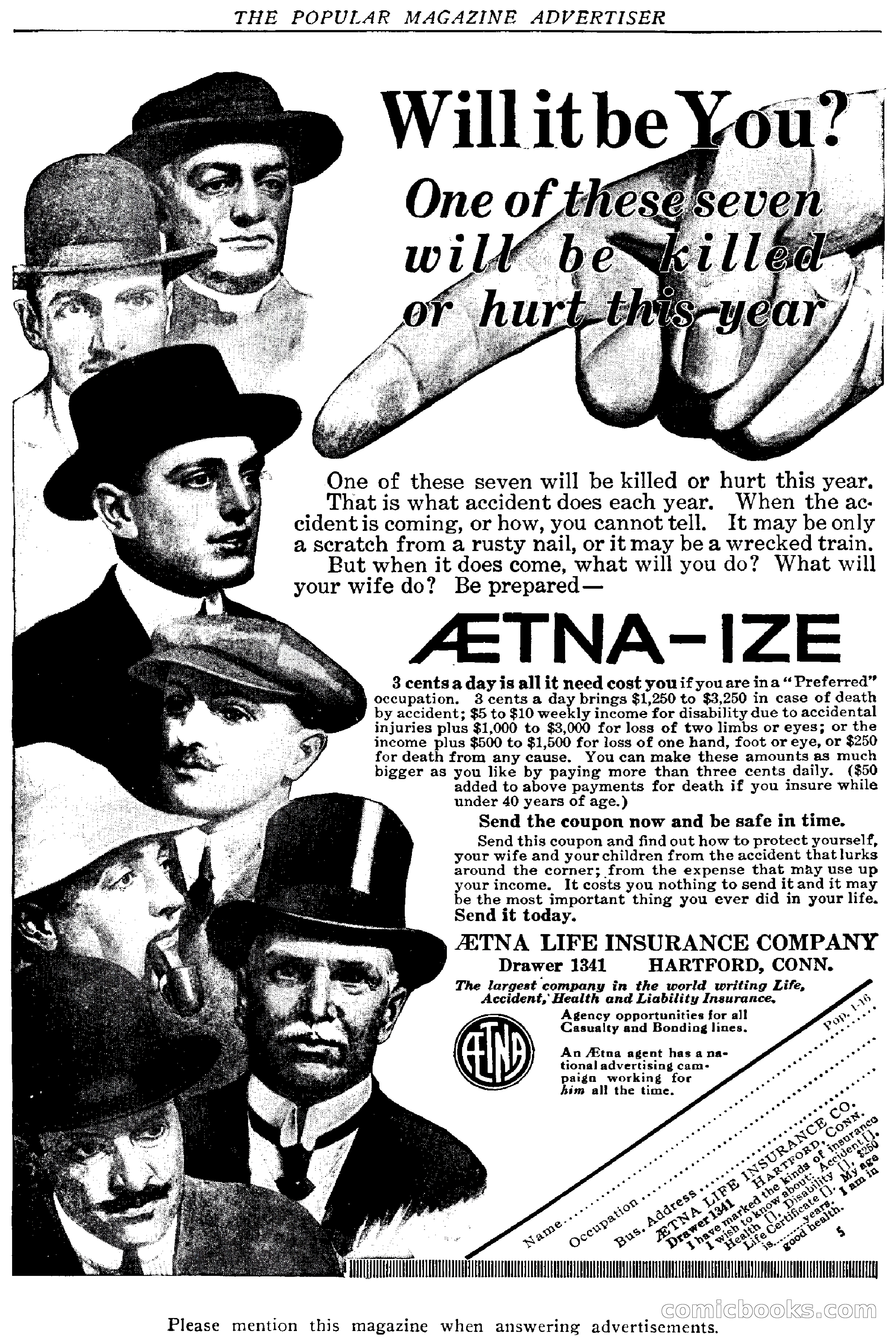 The Popular Magazine, January 7, 1916 — page 241 of 248