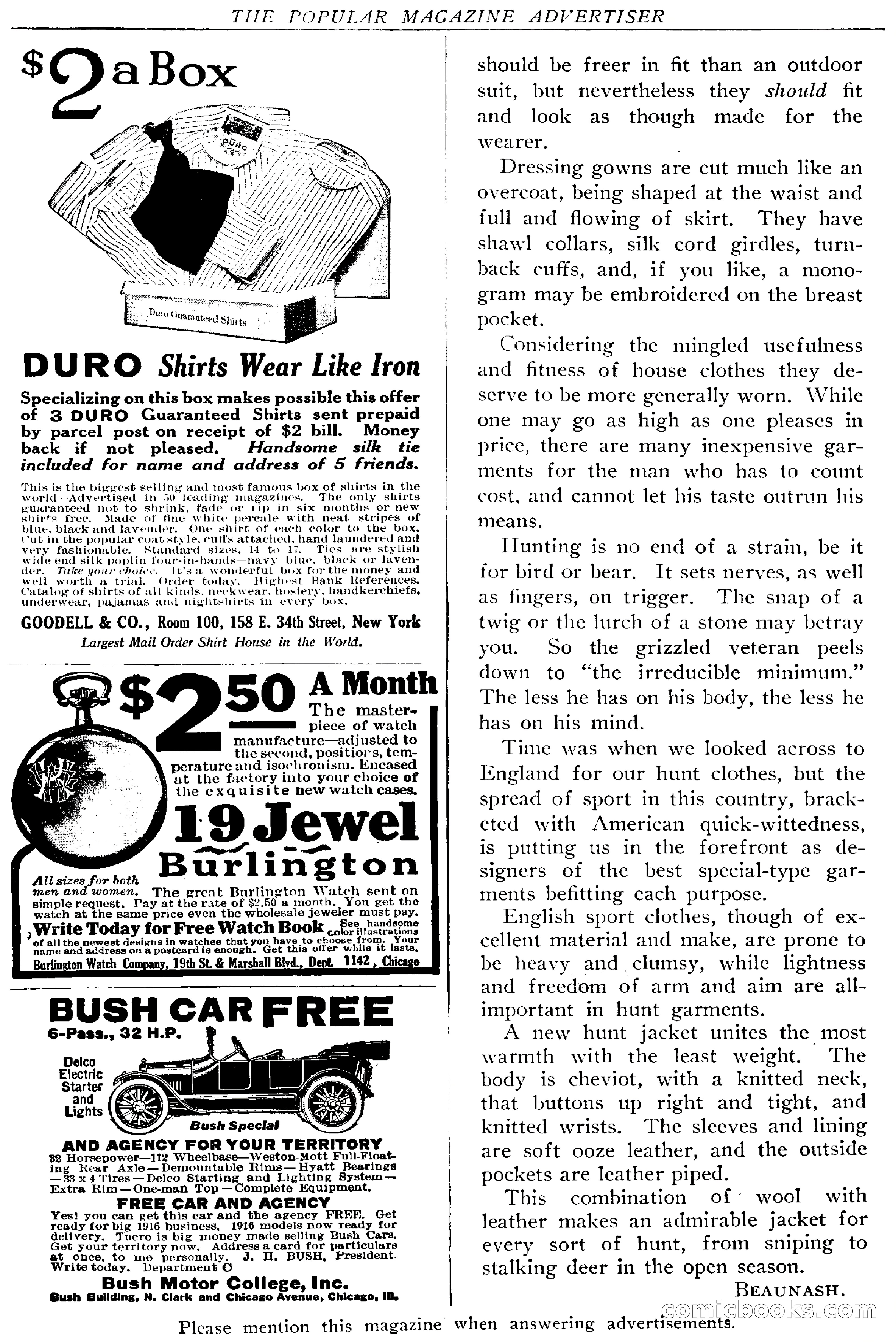 The Popular Magazine, January 7, 1916 — page 242 of 248