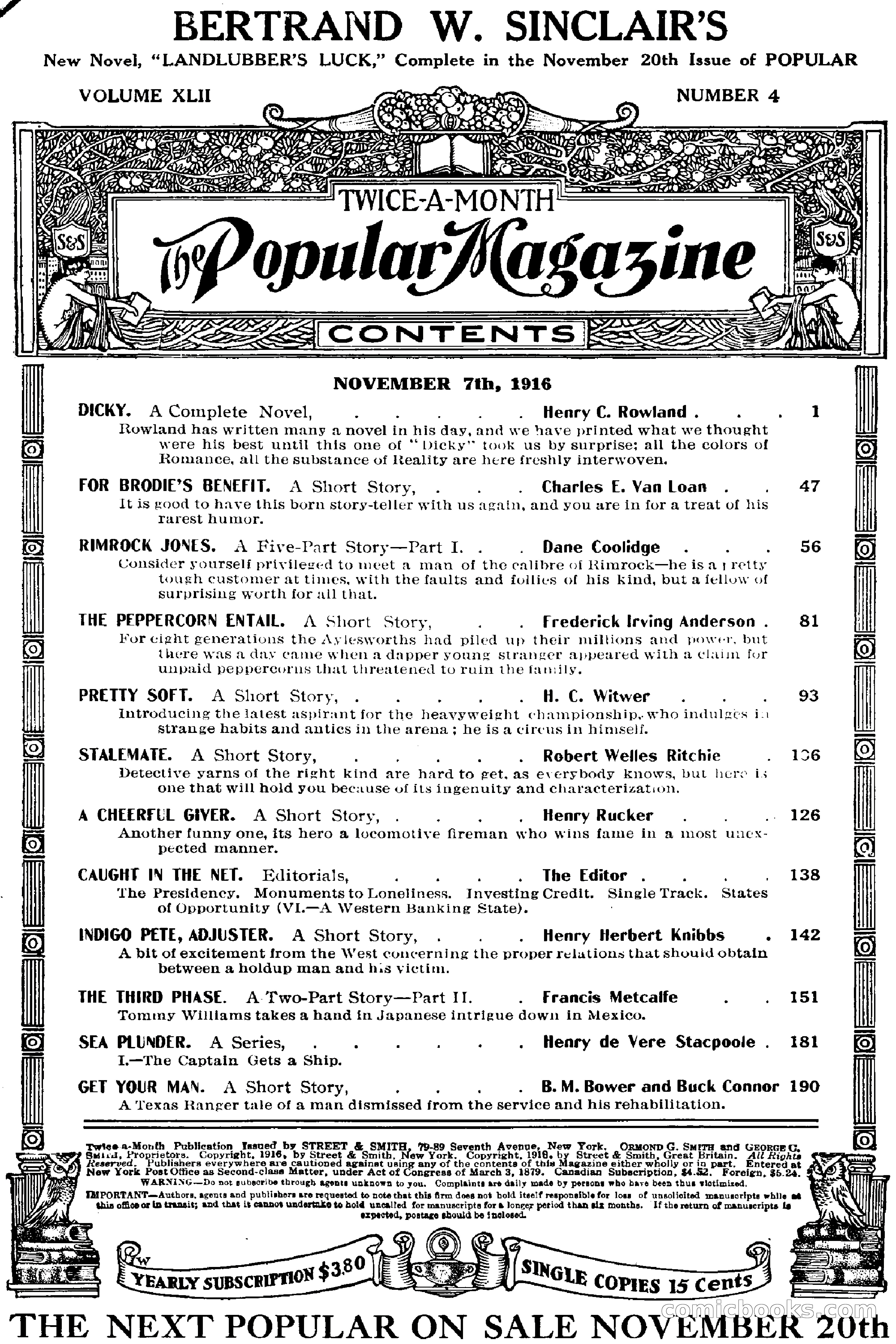 The Popular Magazine — page 9 of 240