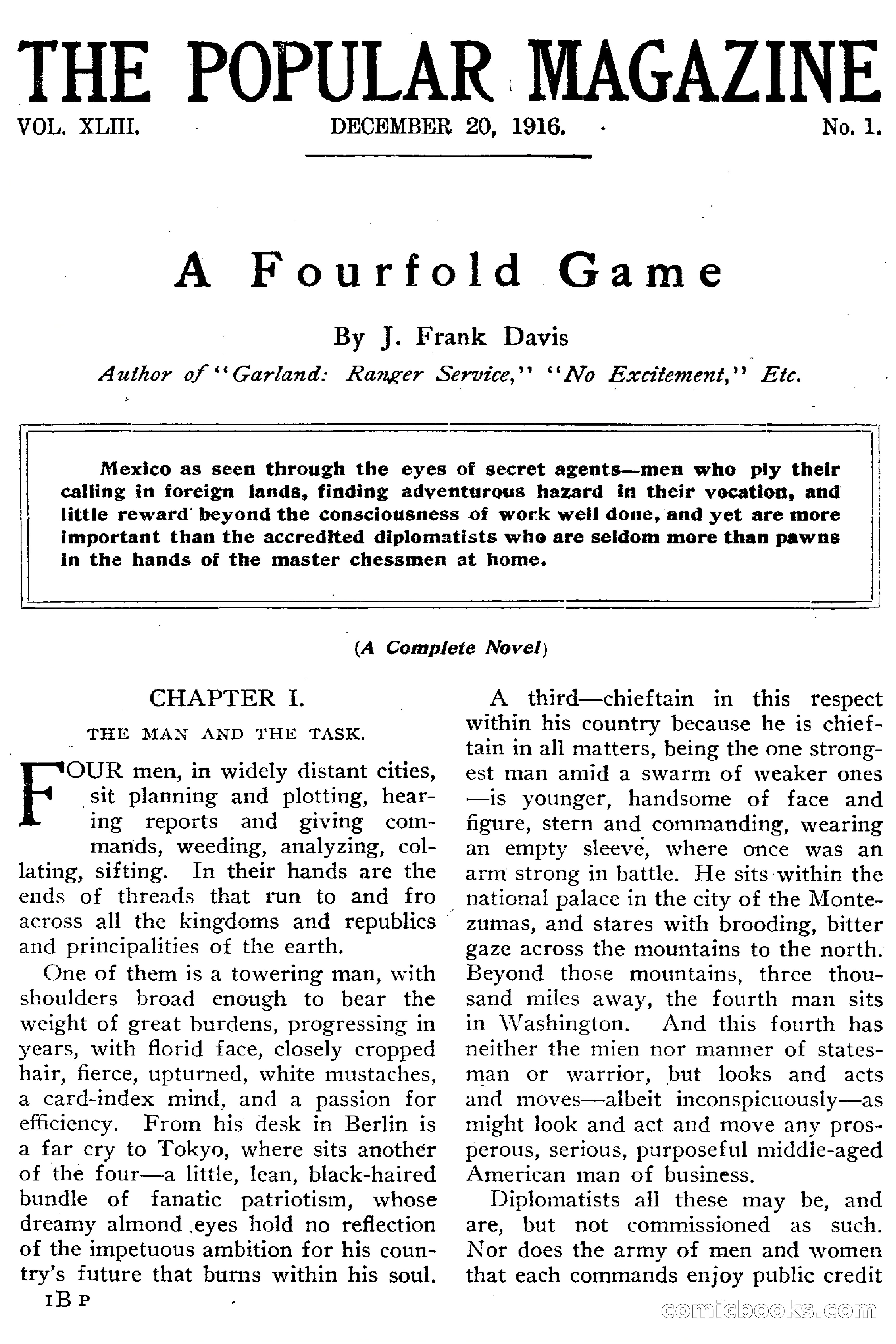 The Popular Magazine, December 20, 1916 — page 7 of 220
