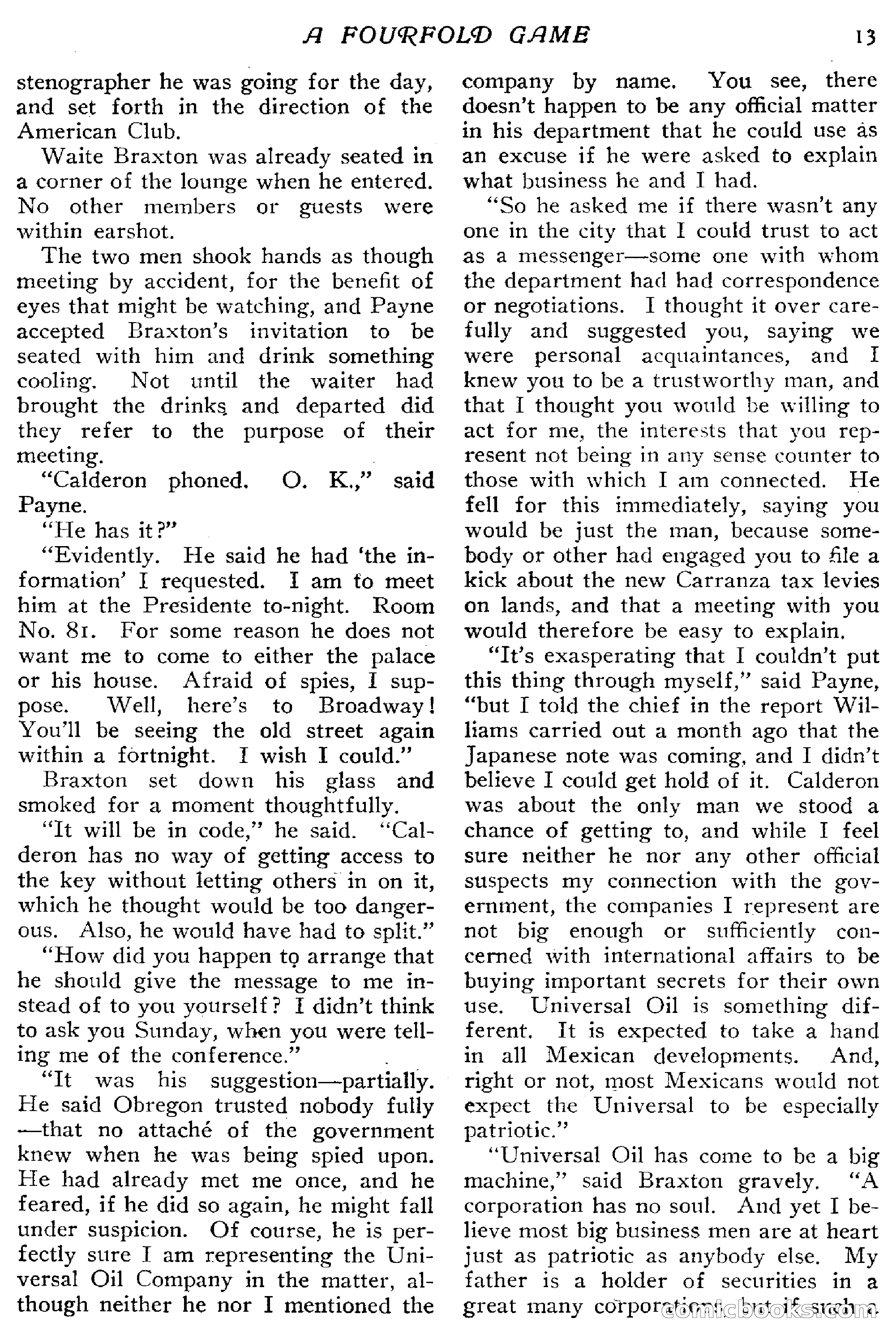 The Popular Magazine, December 20, 1916 — page 19 of 220