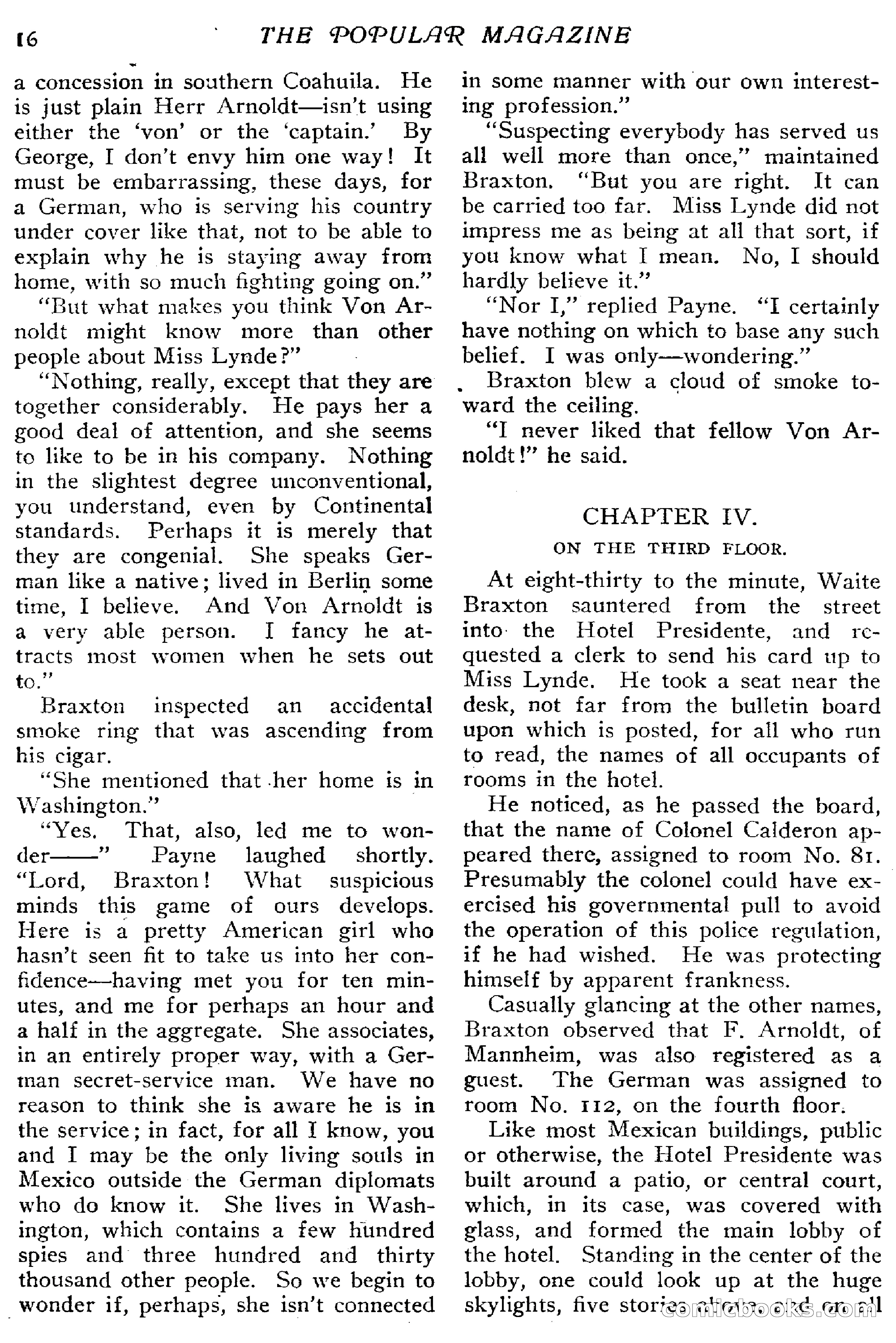 The Popular Magazine, December 20, 1916 — page 22 of 220