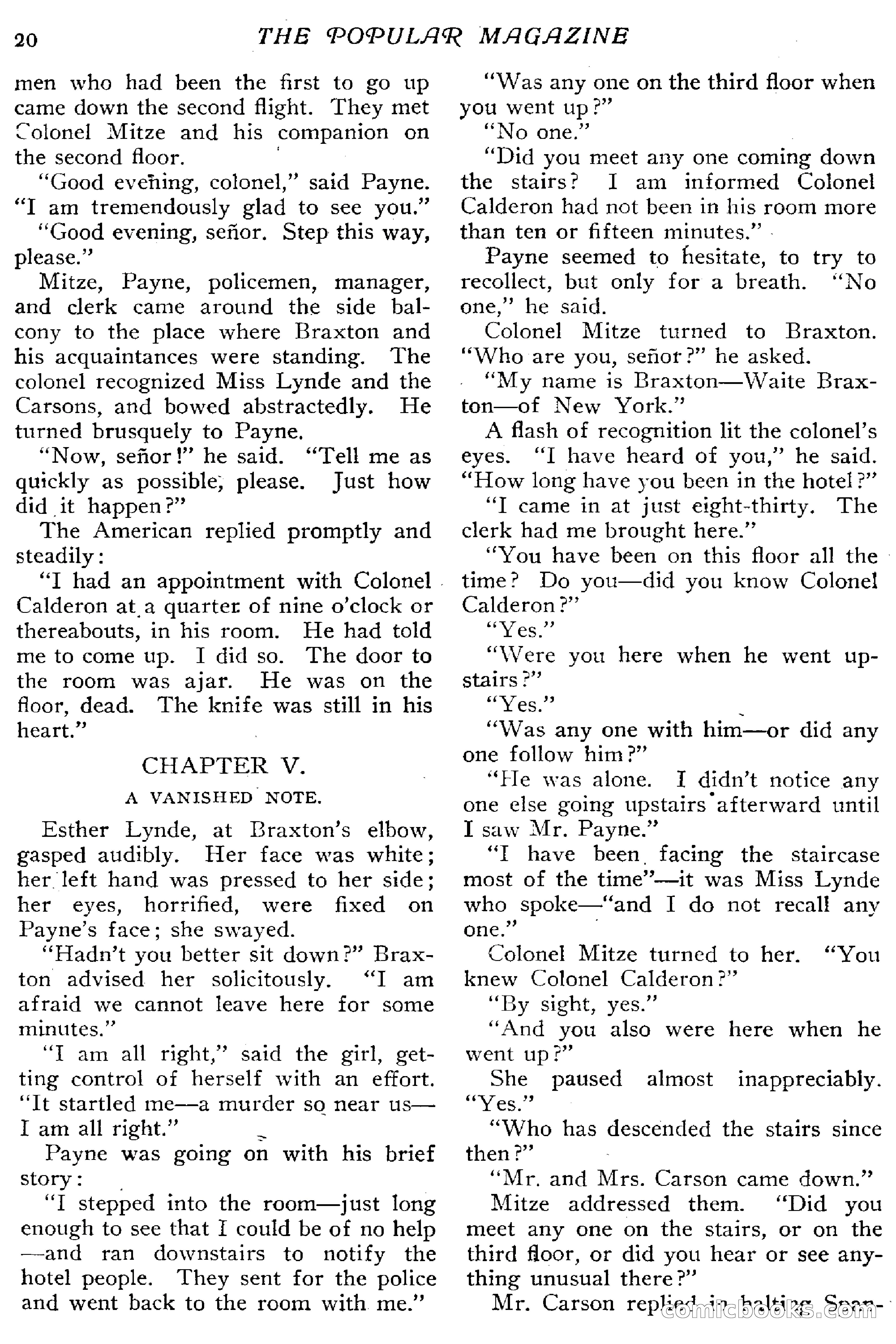 The Popular Magazine, December 20, 1916 — page 26 of 220