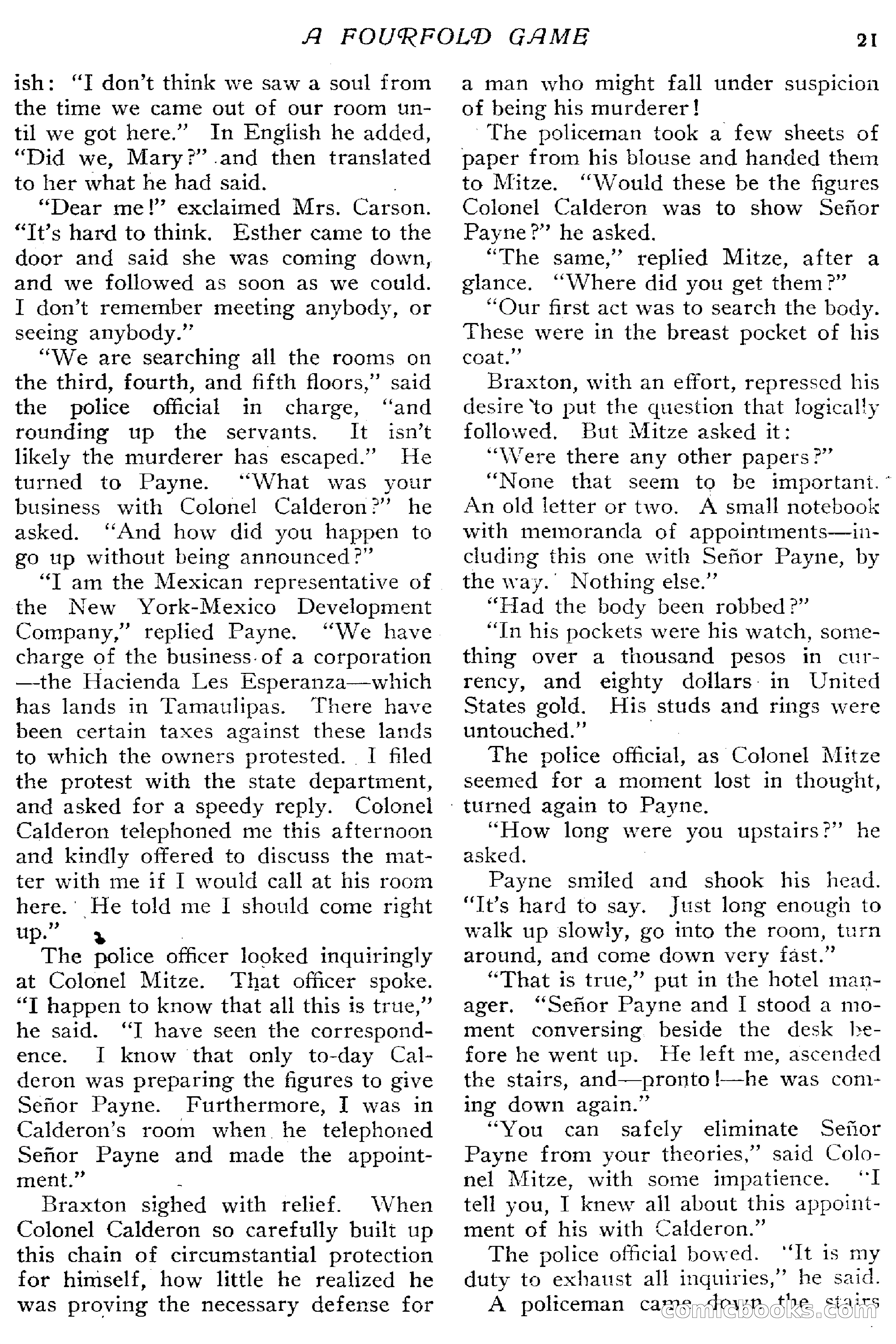 The Popular Magazine, December 20, 1916 — page 27 of 220