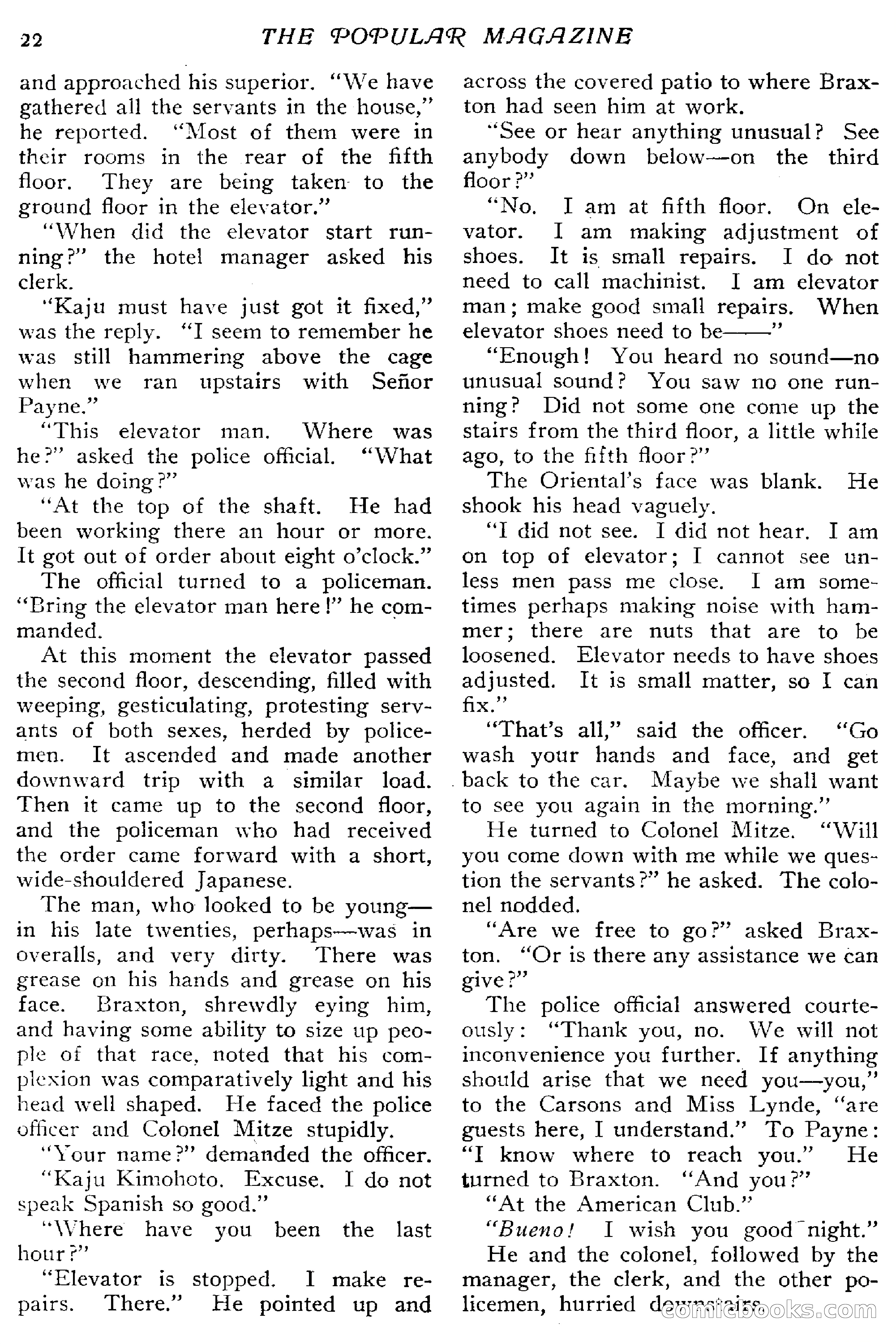 The Popular Magazine, December 20, 1916 — page 28 of 220