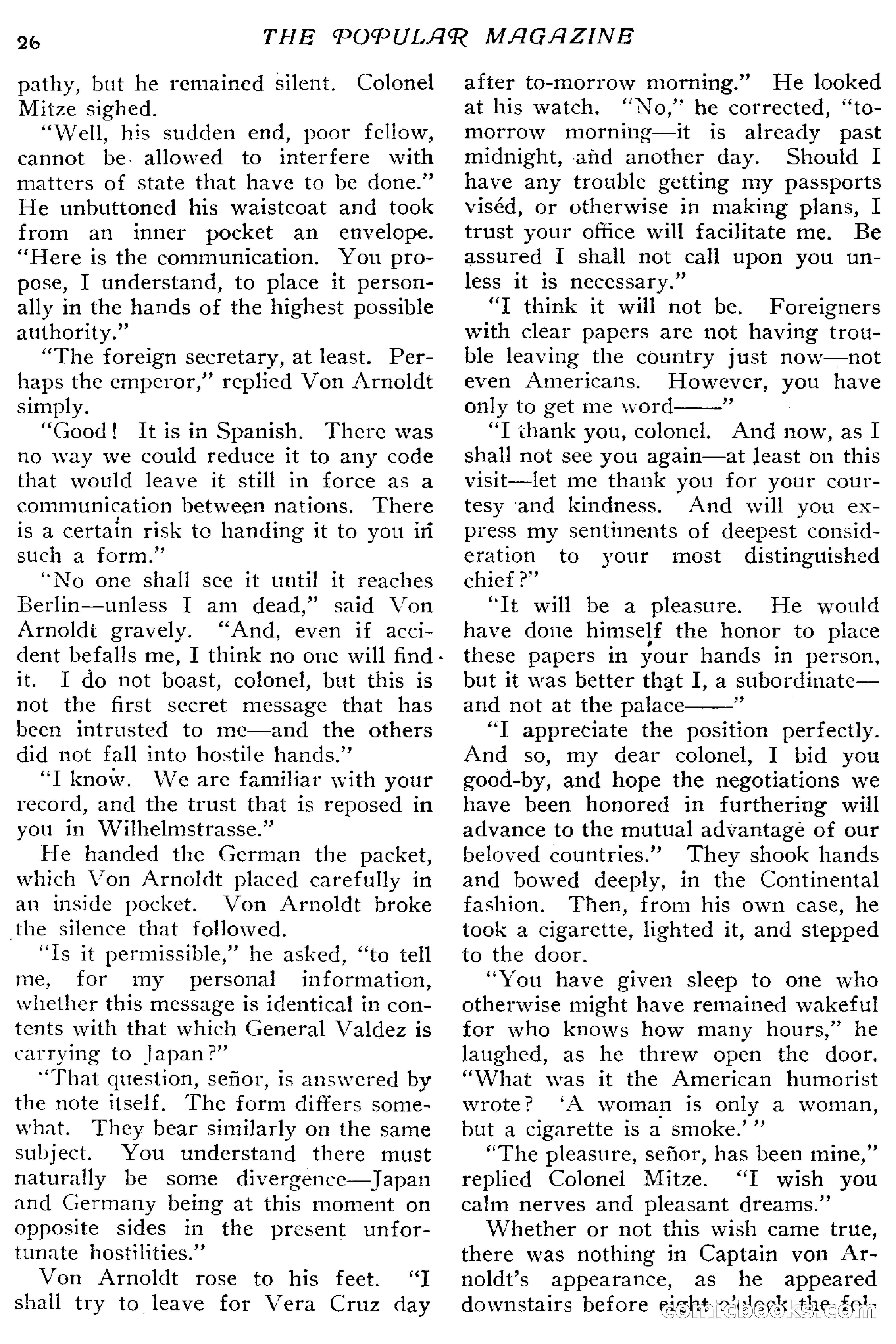 The Popular Magazine, December 20, 1916 — page 32 of 220