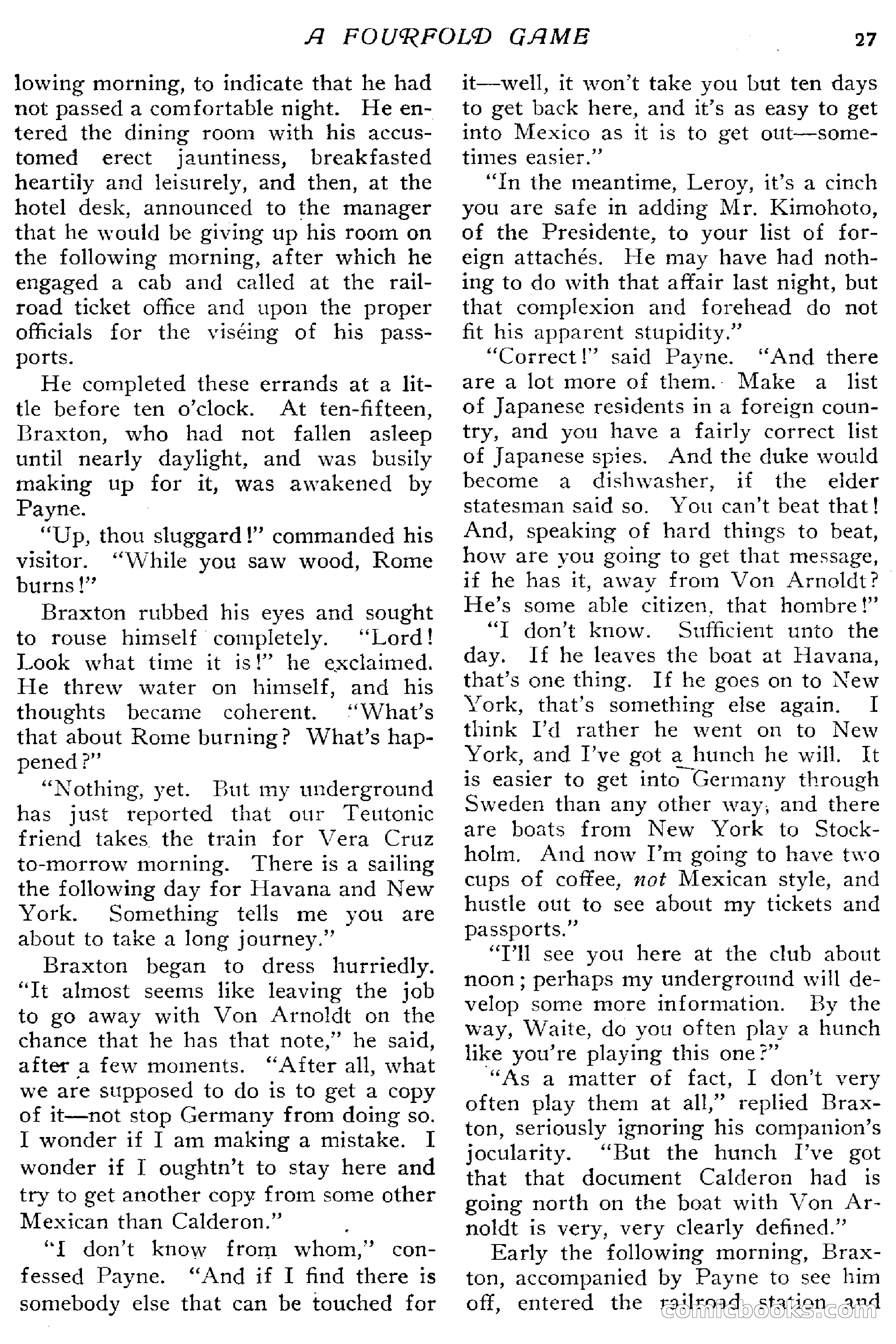 The Popular Magazine, December 20, 1916 — page 33 of 220