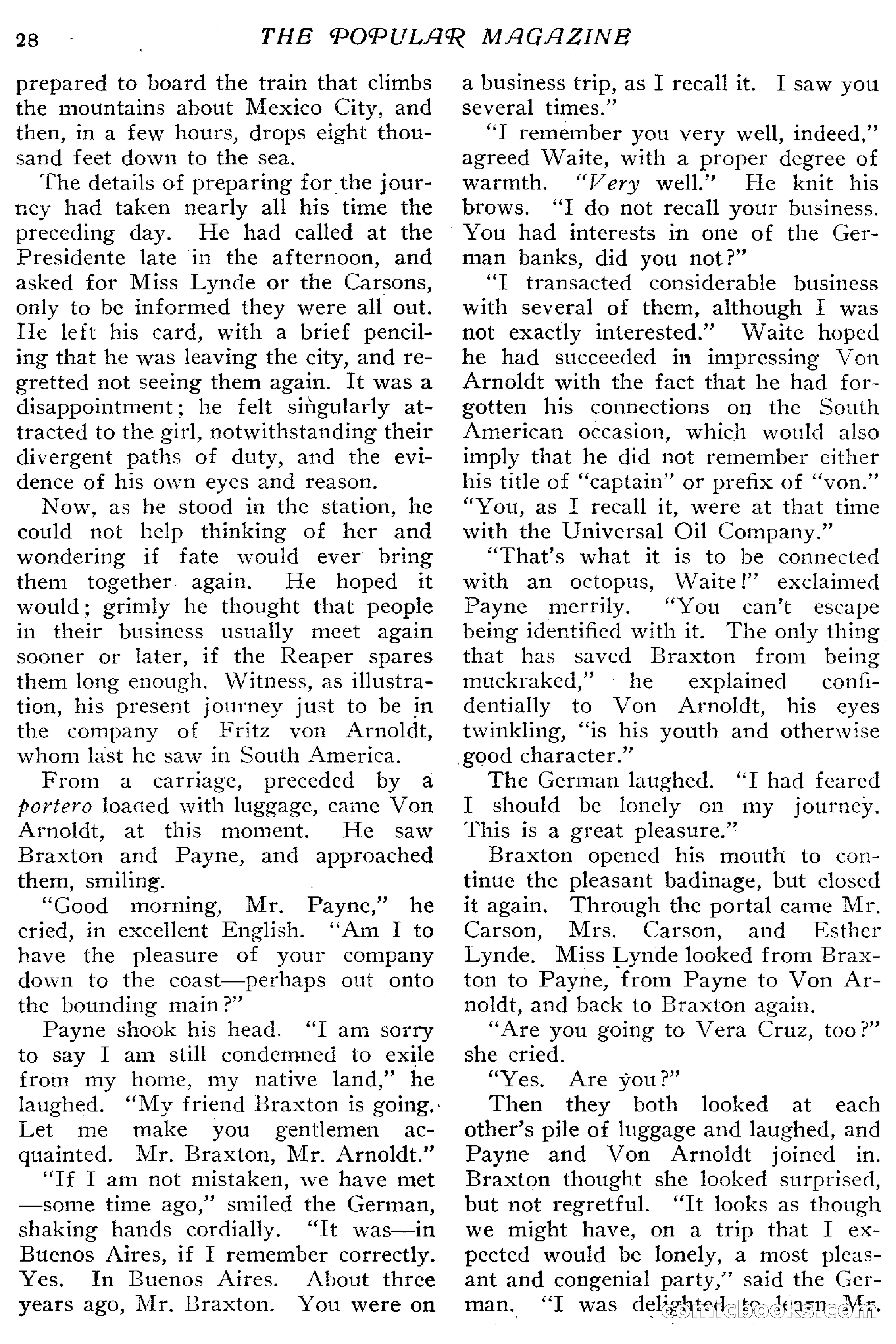 The Popular Magazine, December 20, 1916 — page 34 of 220