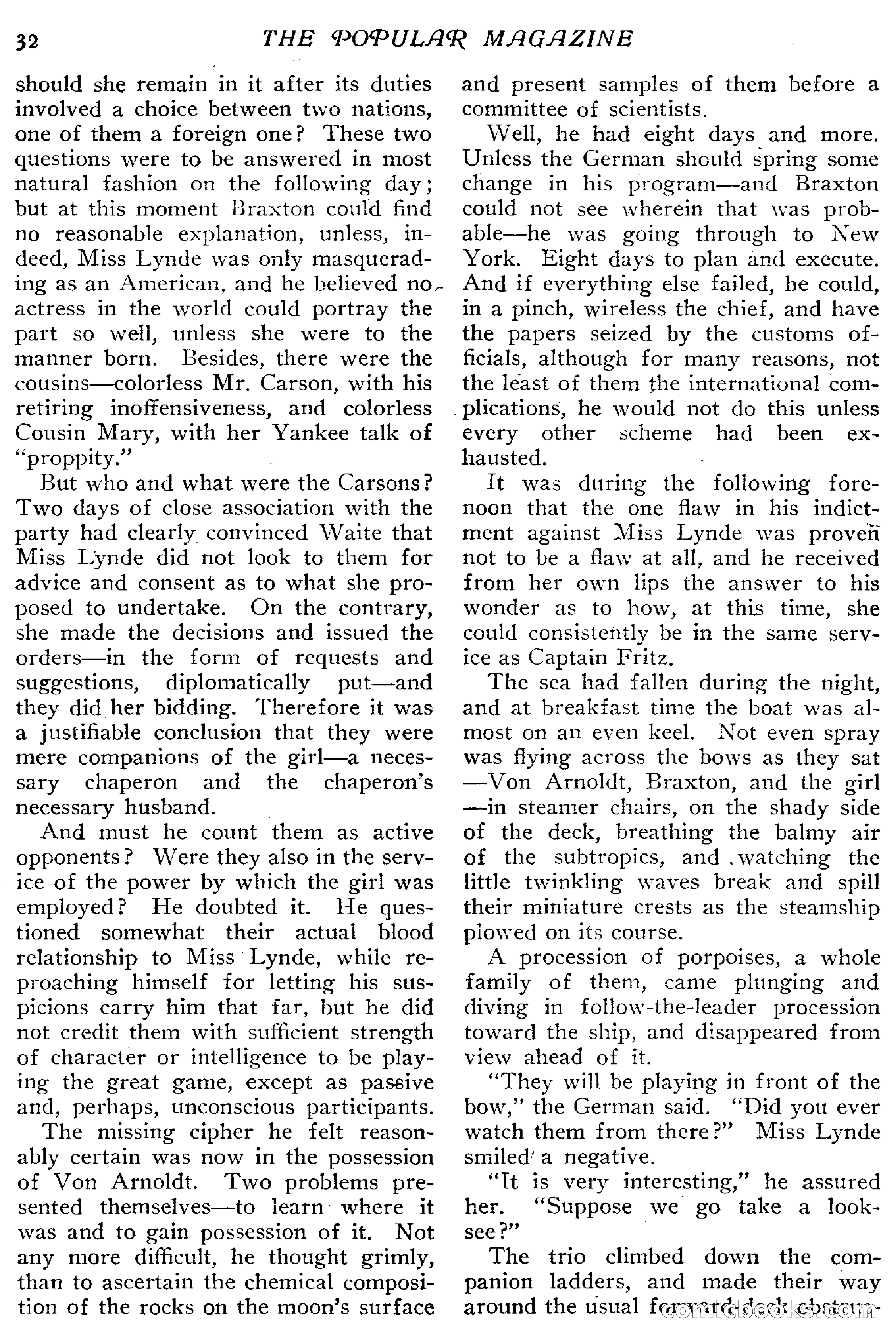 The Popular Magazine, December 20, 1916 — page 38 of 220