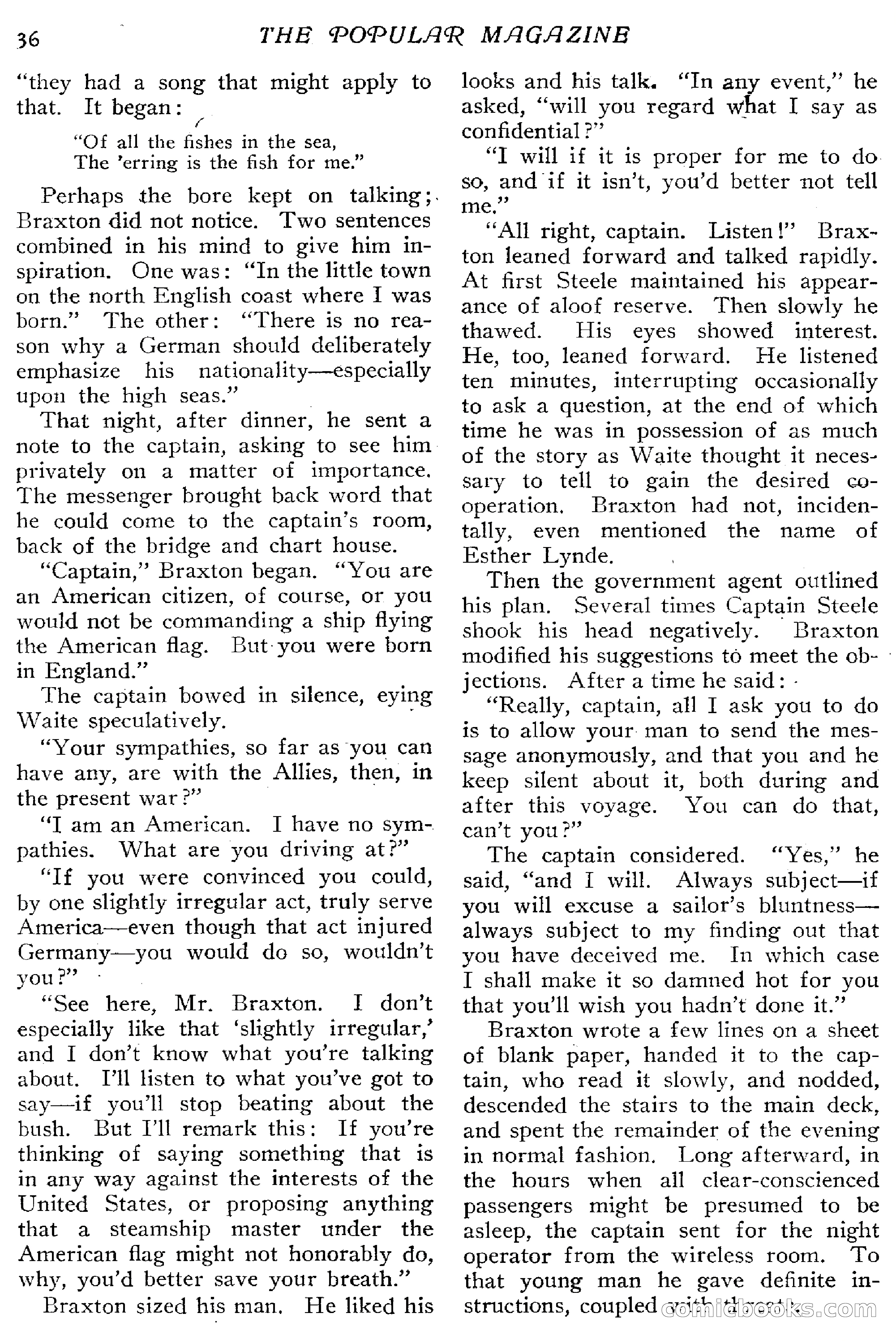 The Popular Magazine, December 20, 1916 — page 42 of 220