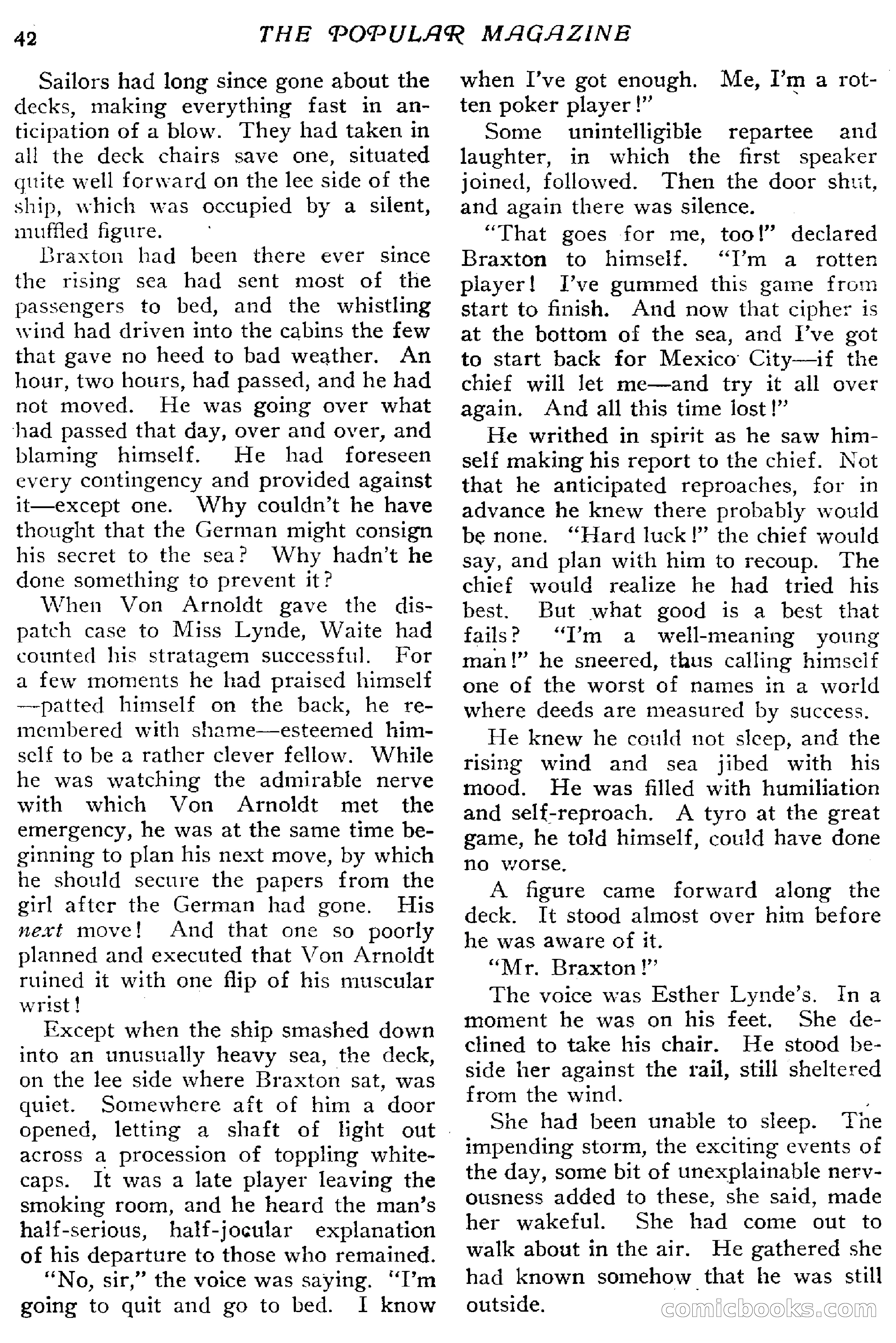 The Popular Magazine, December 20, 1916 — page 48 of 220