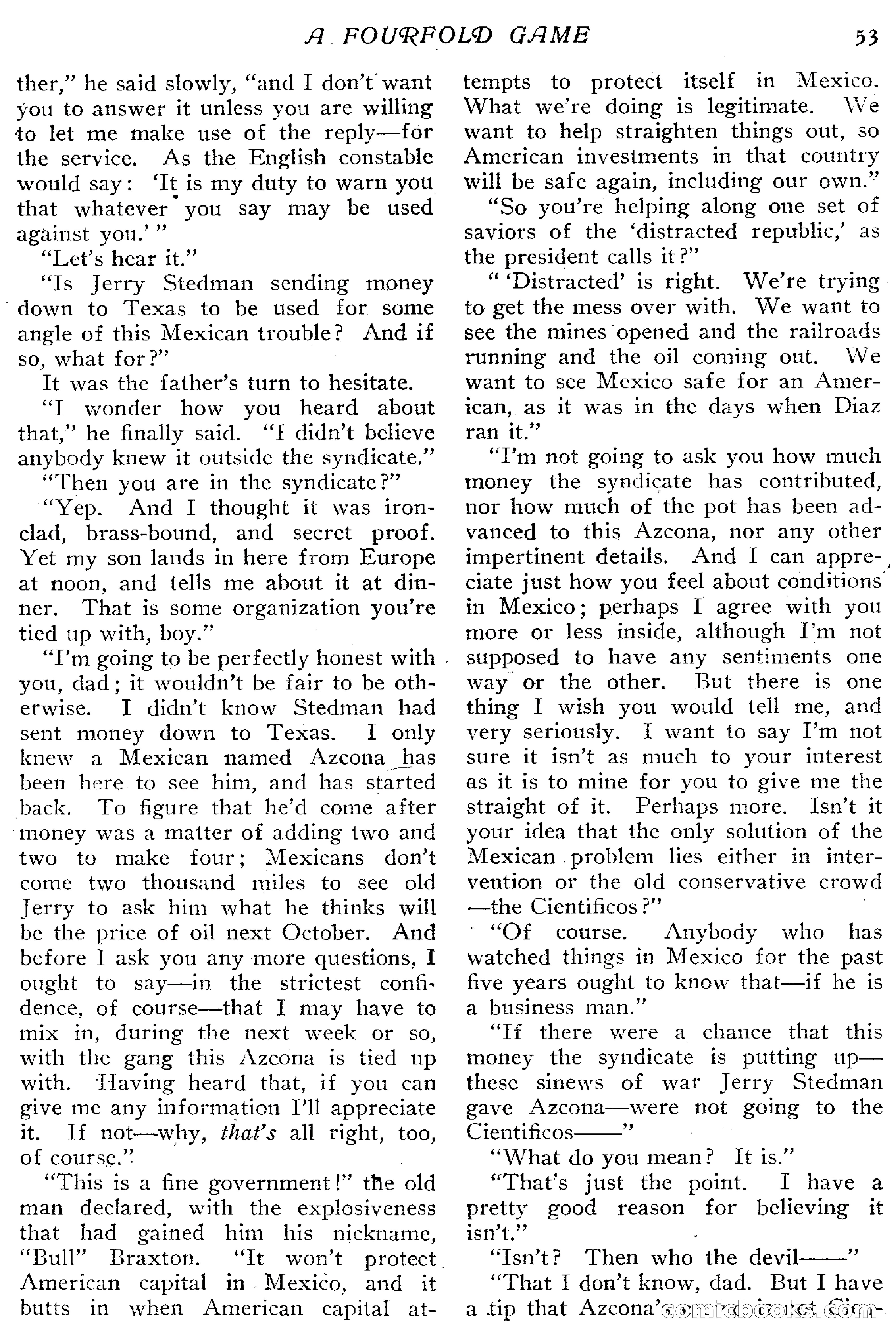 The Popular Magazine, December 20, 1916 — page 59 of 220