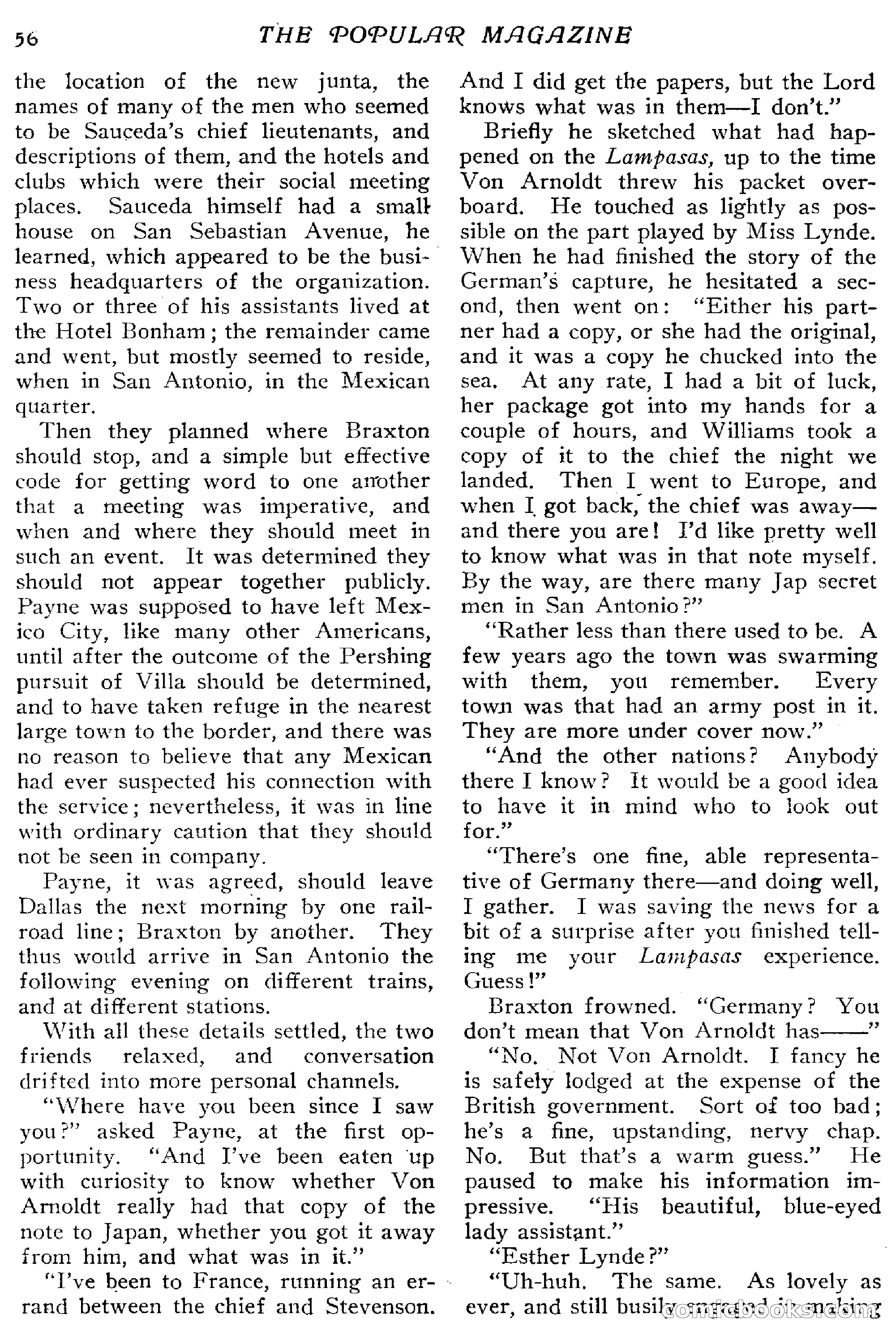 The Popular Magazine, December 20, 1916 — page 62 of 220
