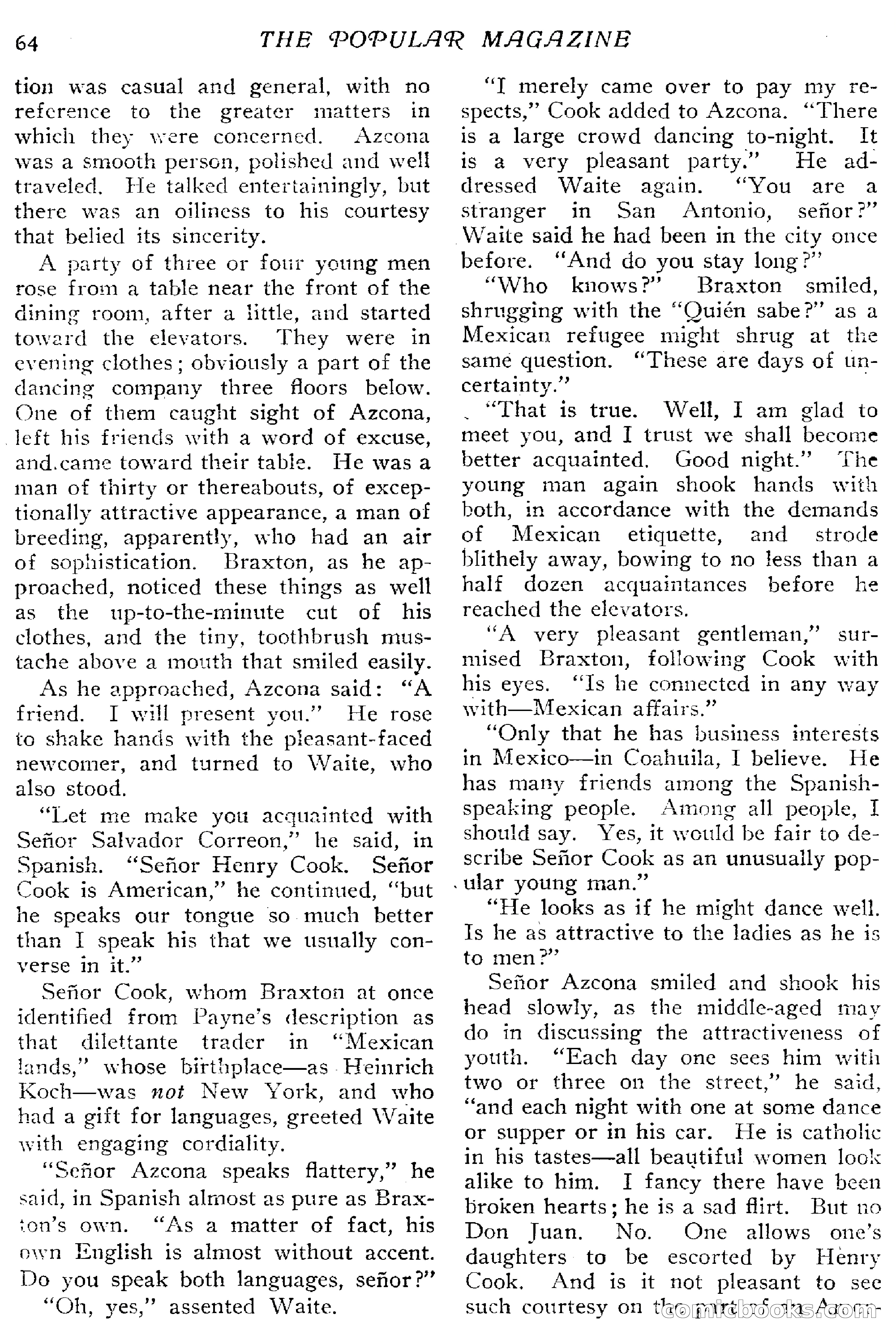 The Popular Magazine, December 20, 1916 — page 70 of 220