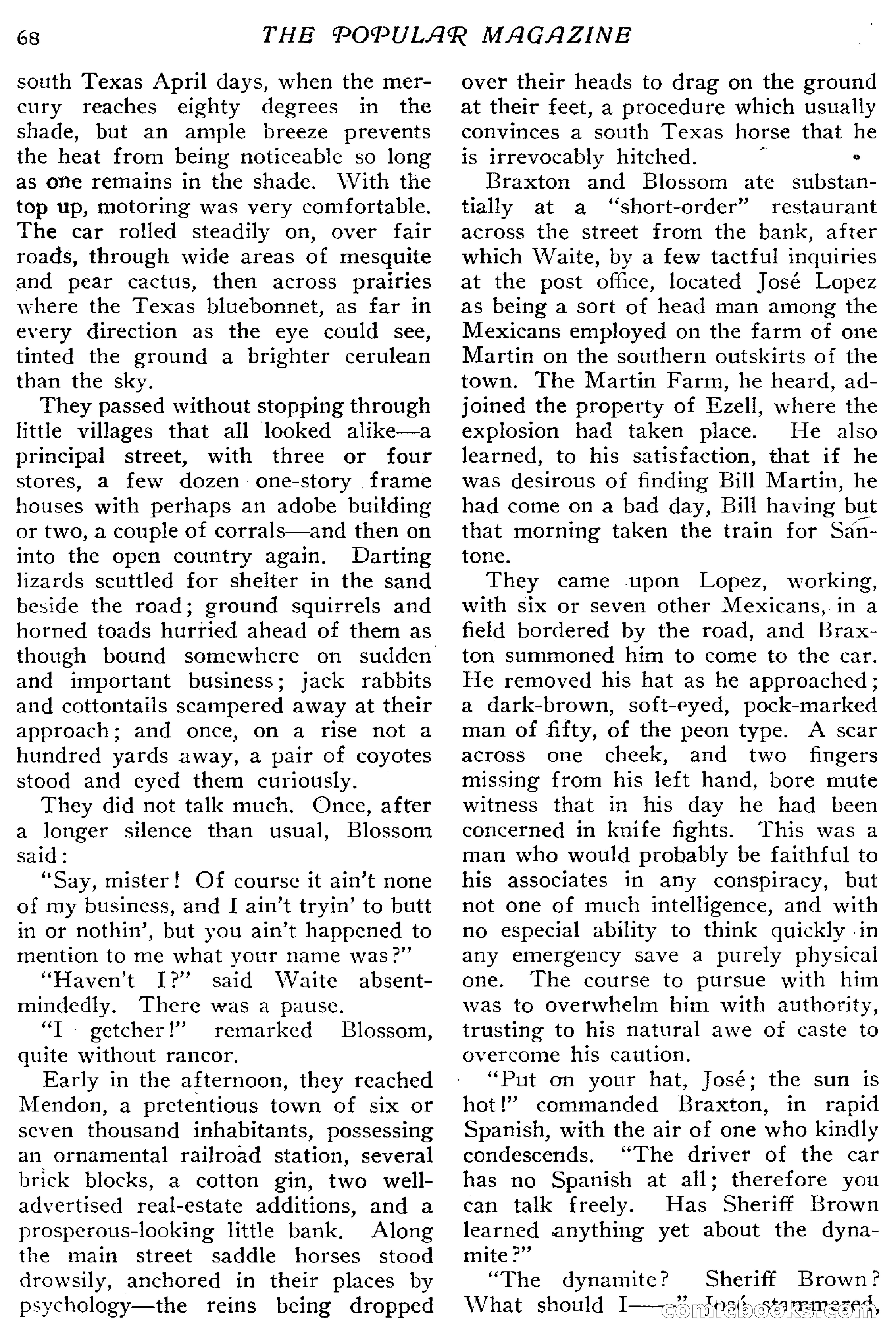 The Popular Magazine, December 20, 1916 — page 74 of 220