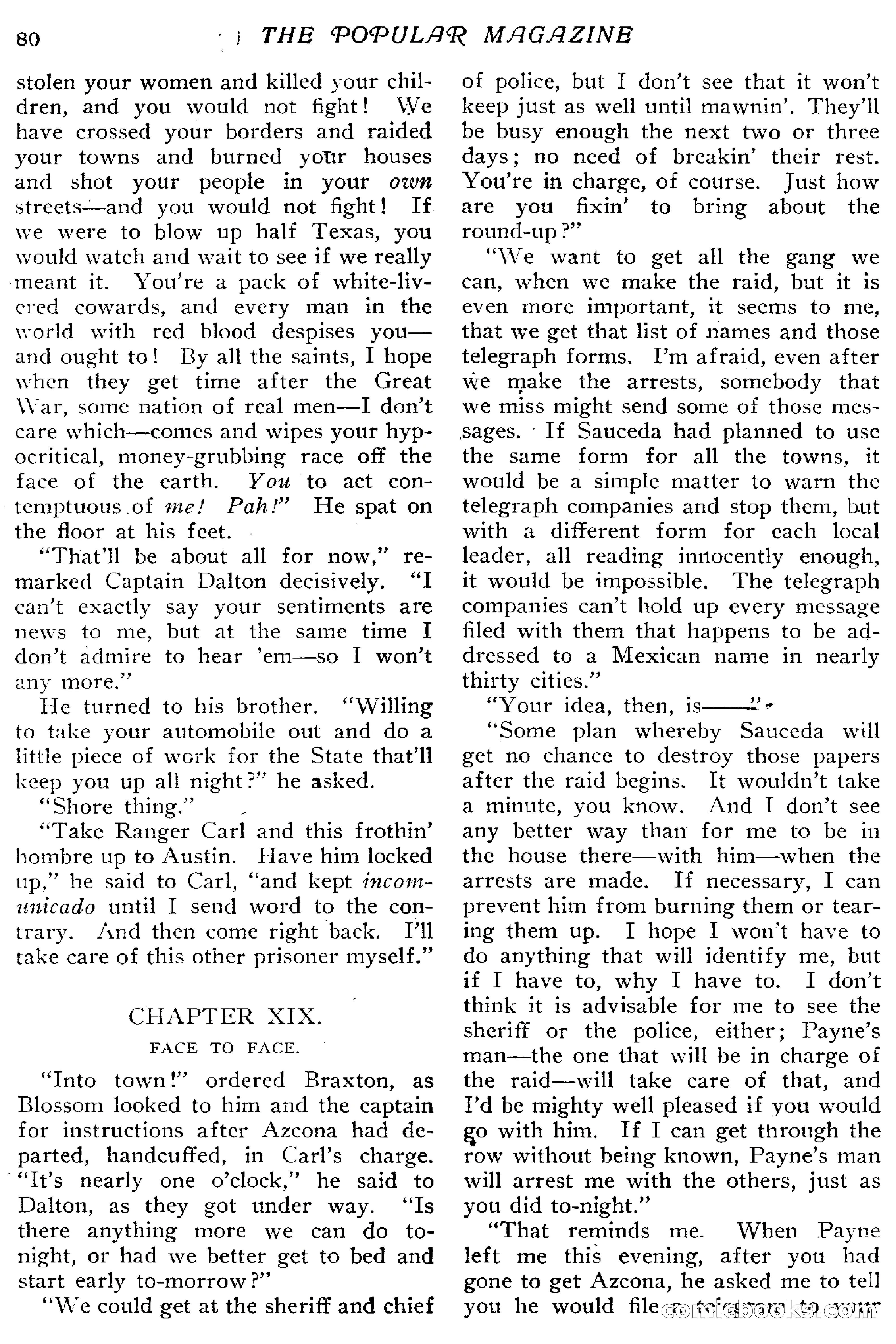 The Popular Magazine, December 20, 1916 — page 86 of 220
