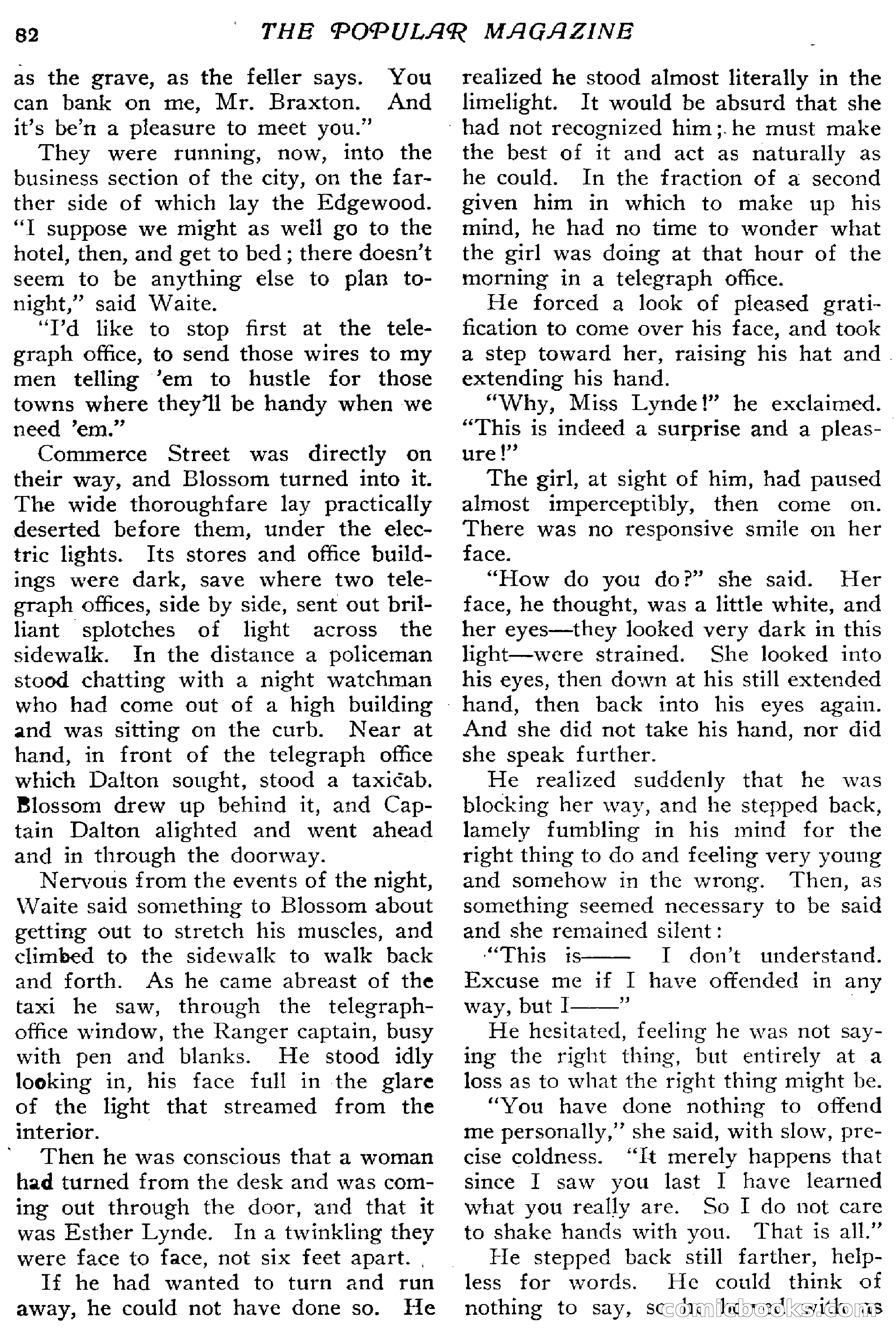 The Popular Magazine, December 20, 1916 — page 88 of 220