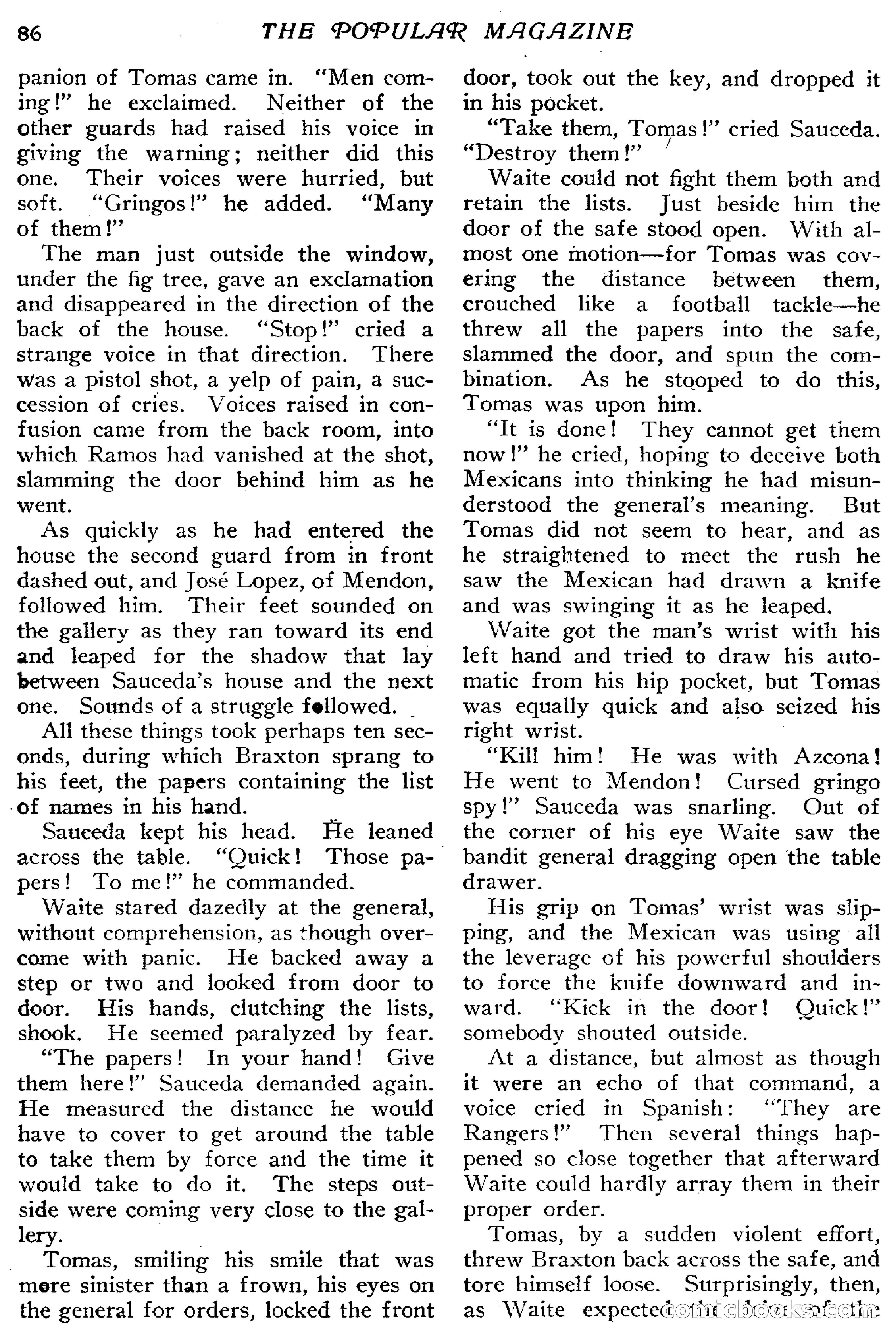 The Popular Magazine, December 20, 1916 — page 92 of 220