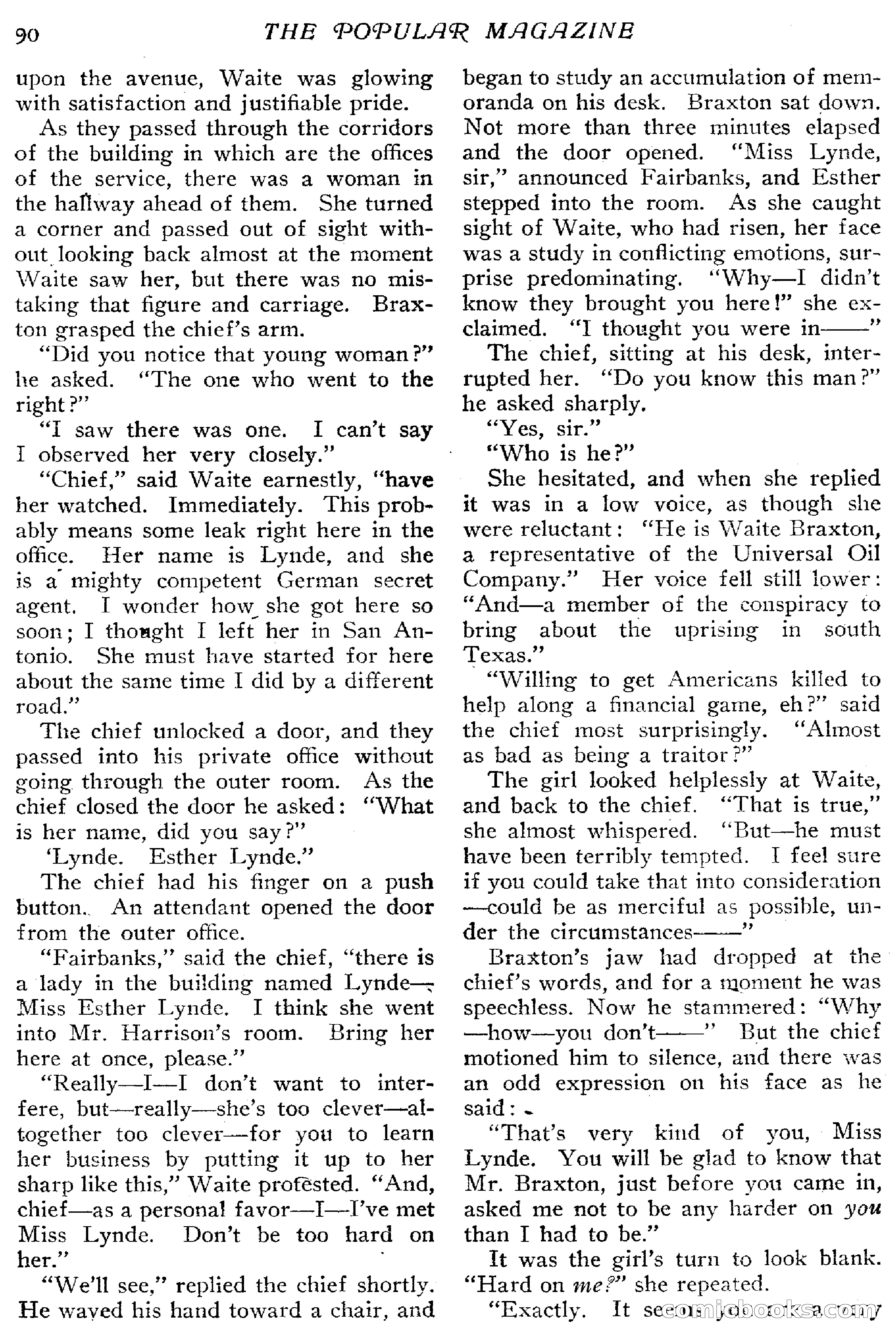 The Popular Magazine, December 20, 1916 — page 96 of 220