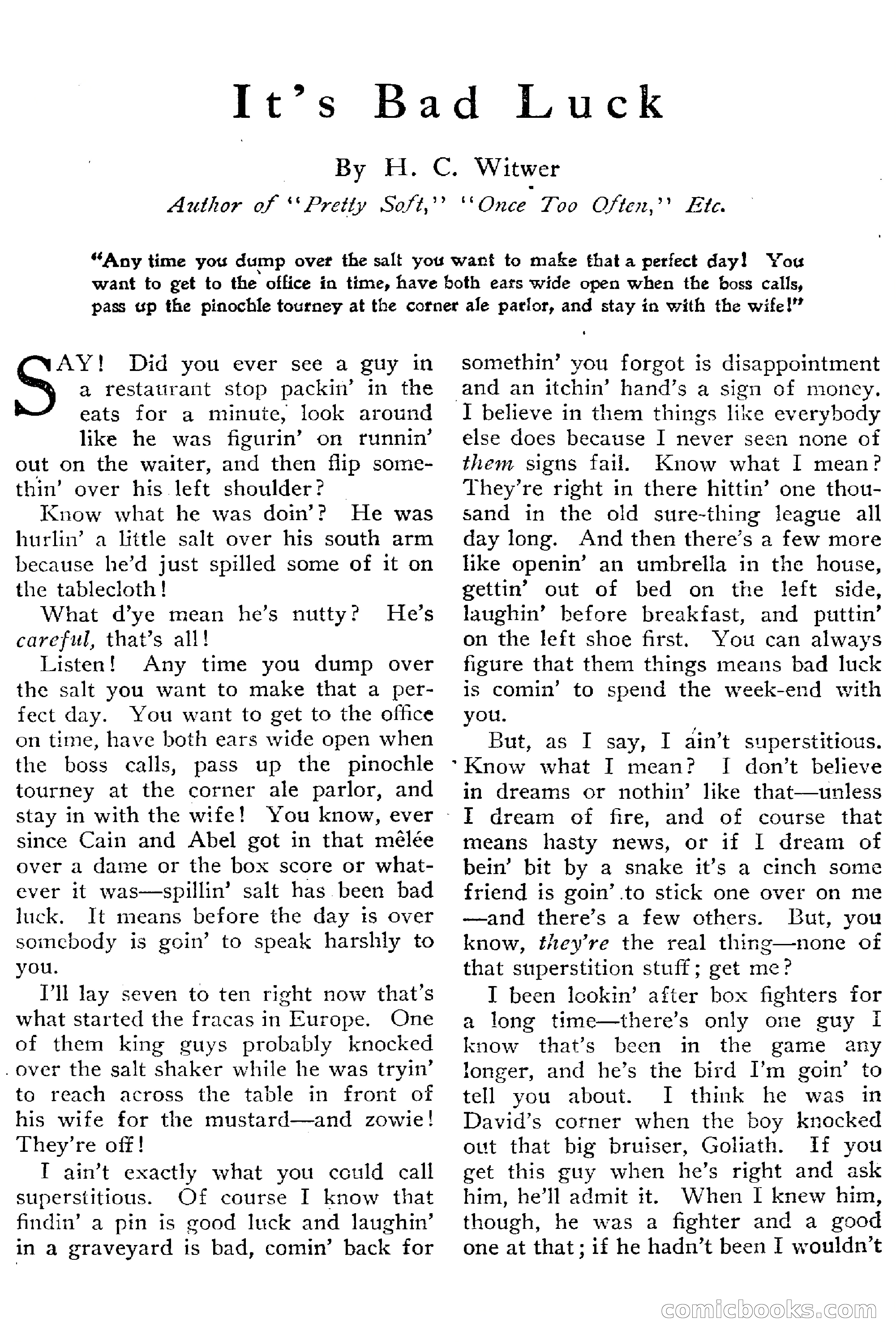 The Popular Magazine, December 20, 1916 — page 109 of 220