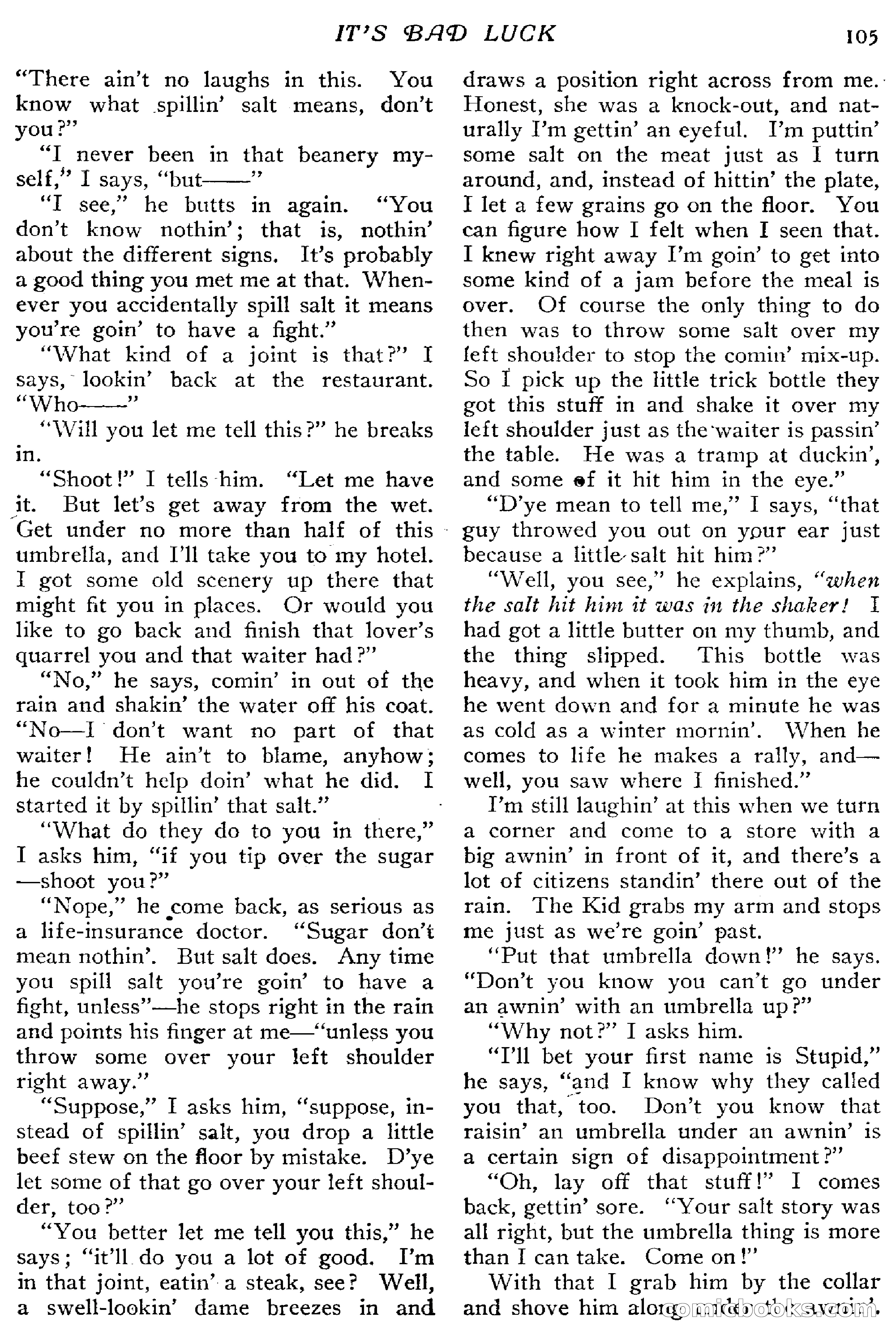 The Popular Magazine, December 20, 1916 — page 111 of 220
