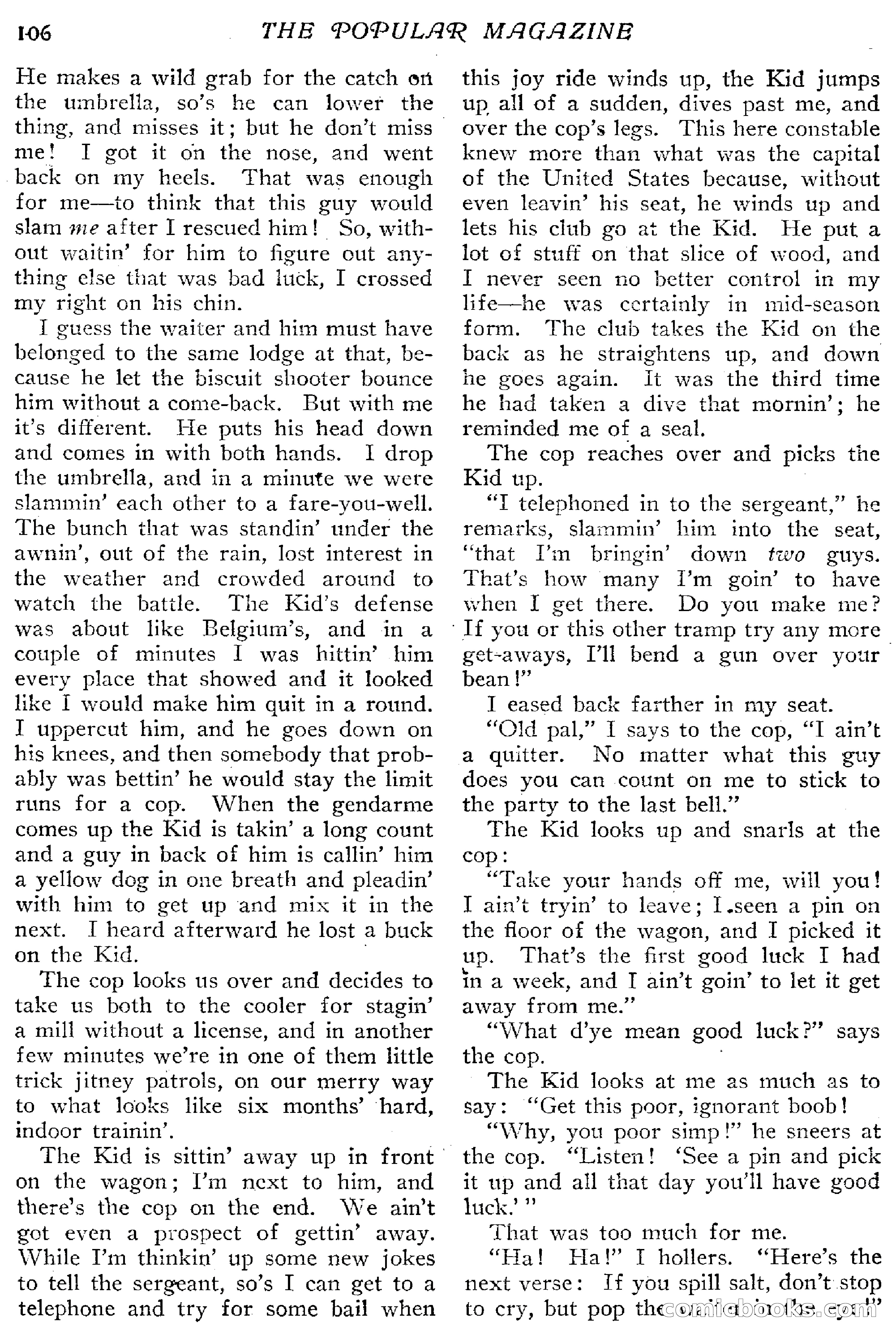 The Popular Magazine, December 20, 1916 — page 112 of 220