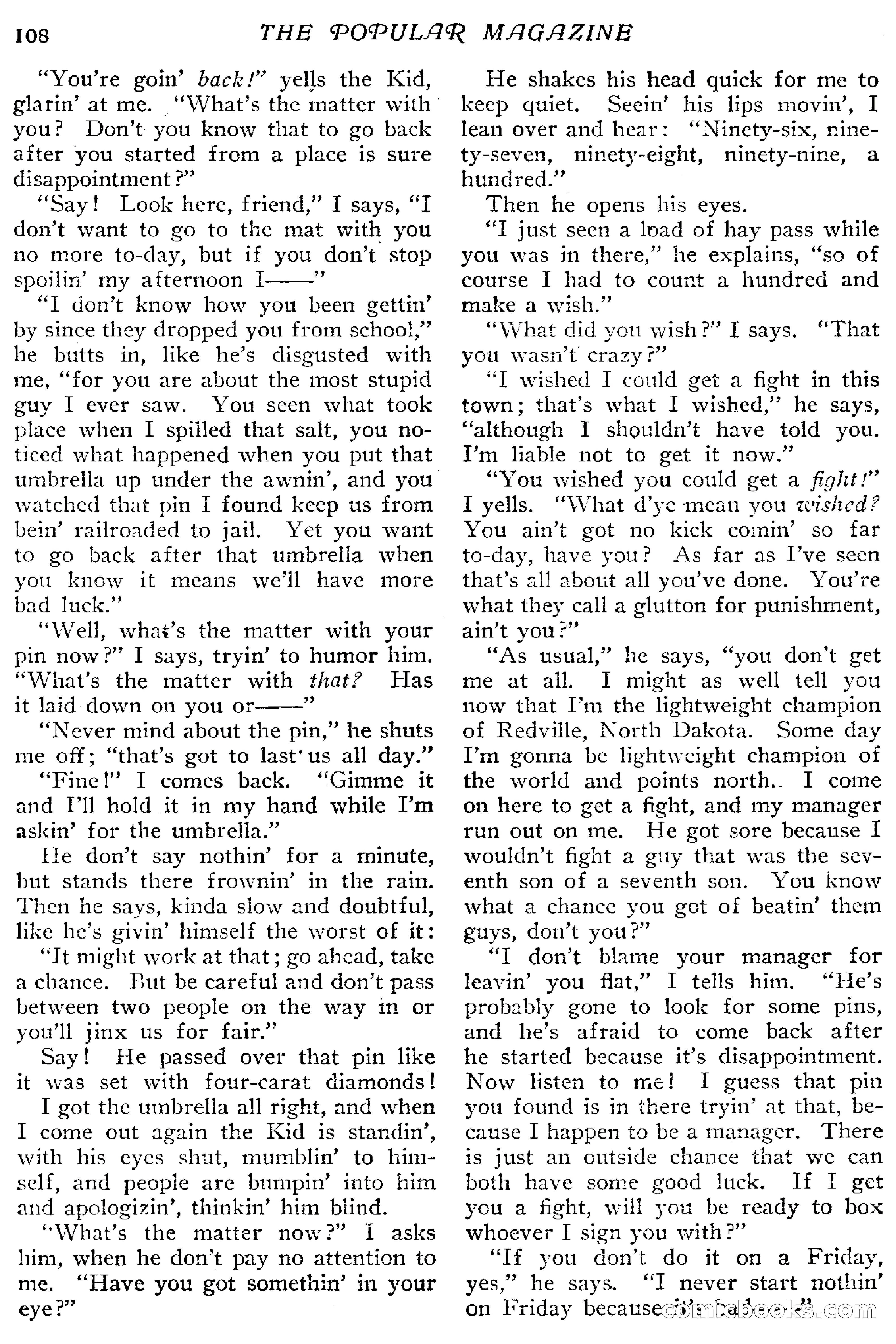 The Popular Magazine, December 20, 1916 — page 114 of 220