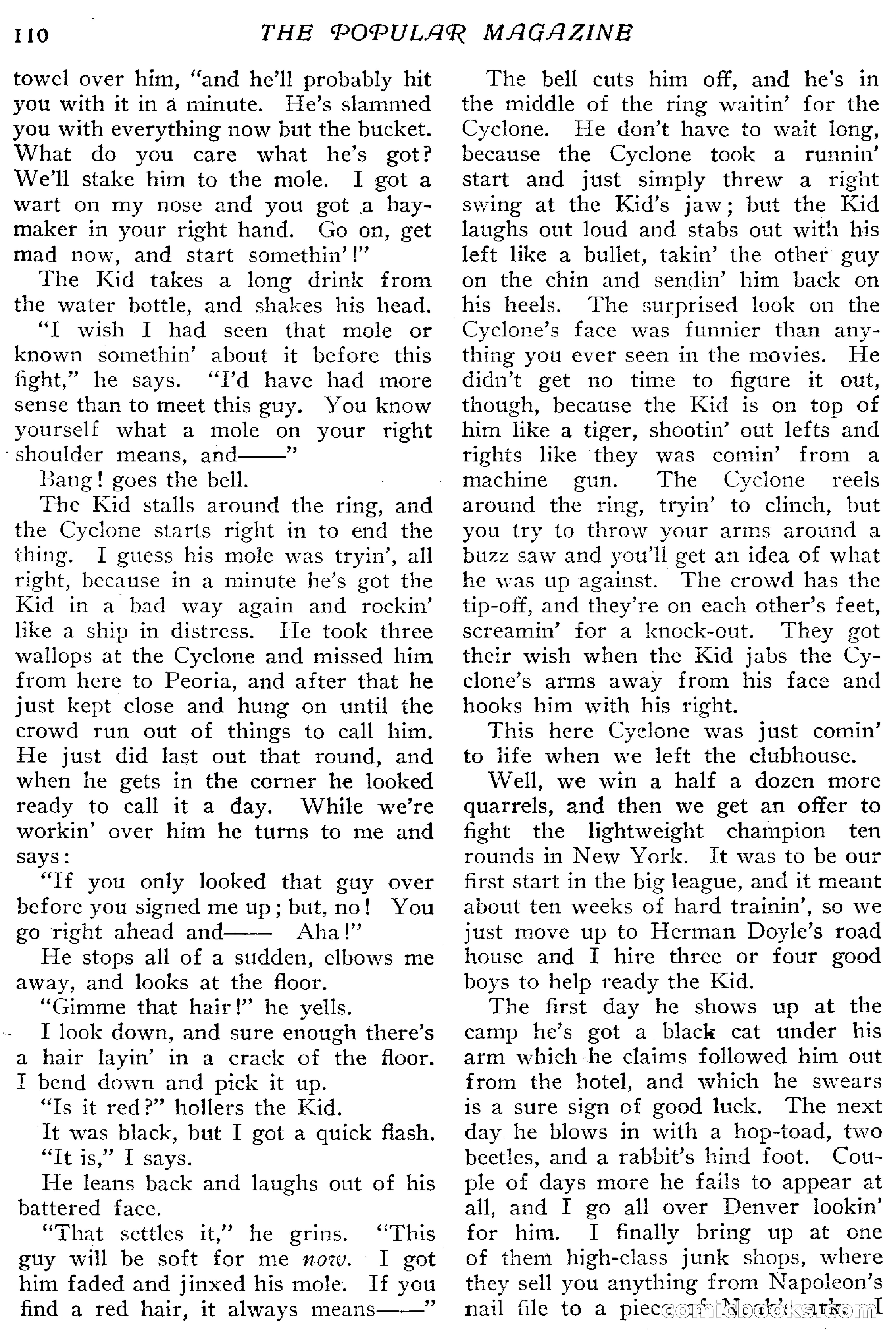 The Popular Magazine, December 20, 1916 — page 116 of 220