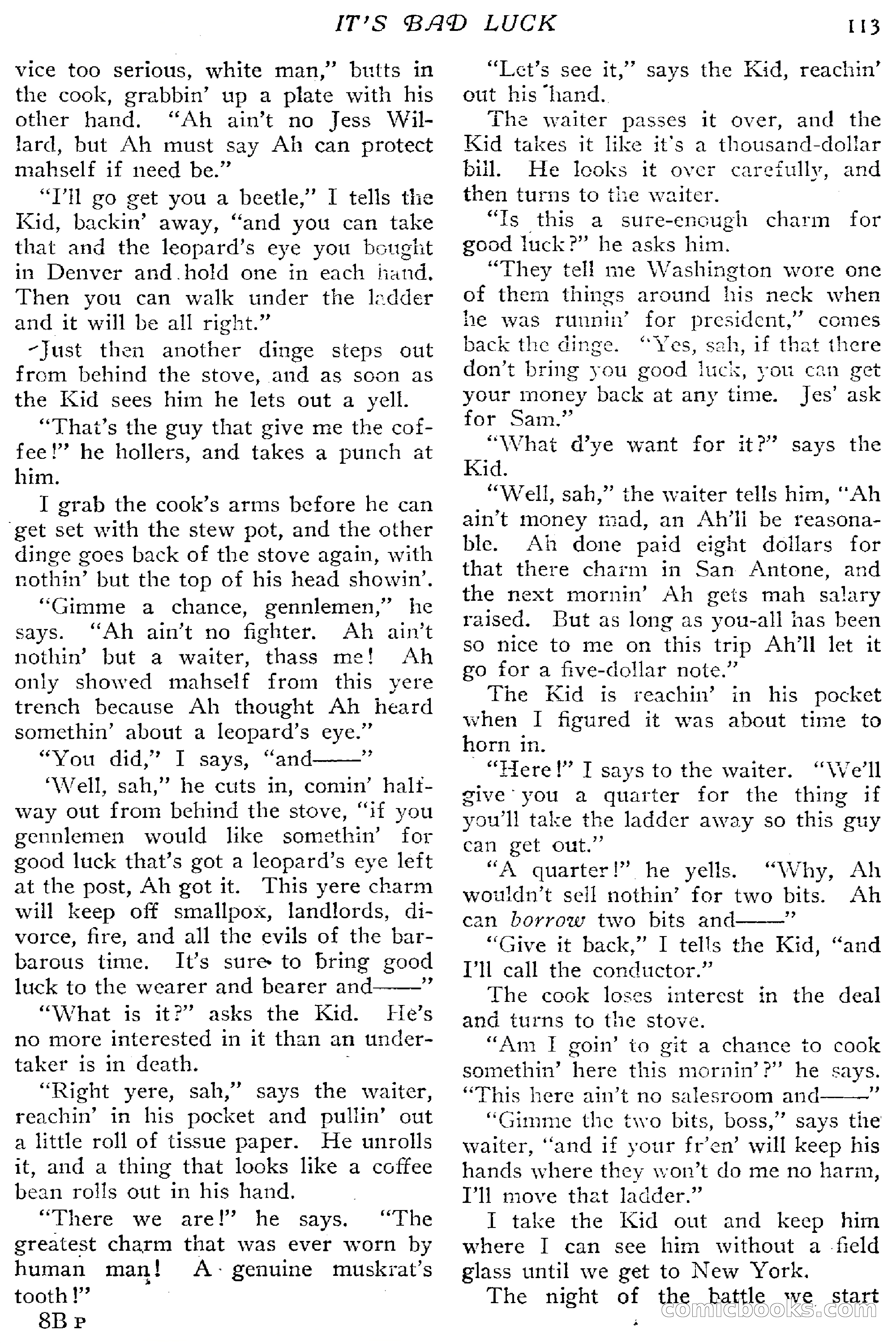 The Popular Magazine, December 20, 1916 — page 119 of 220