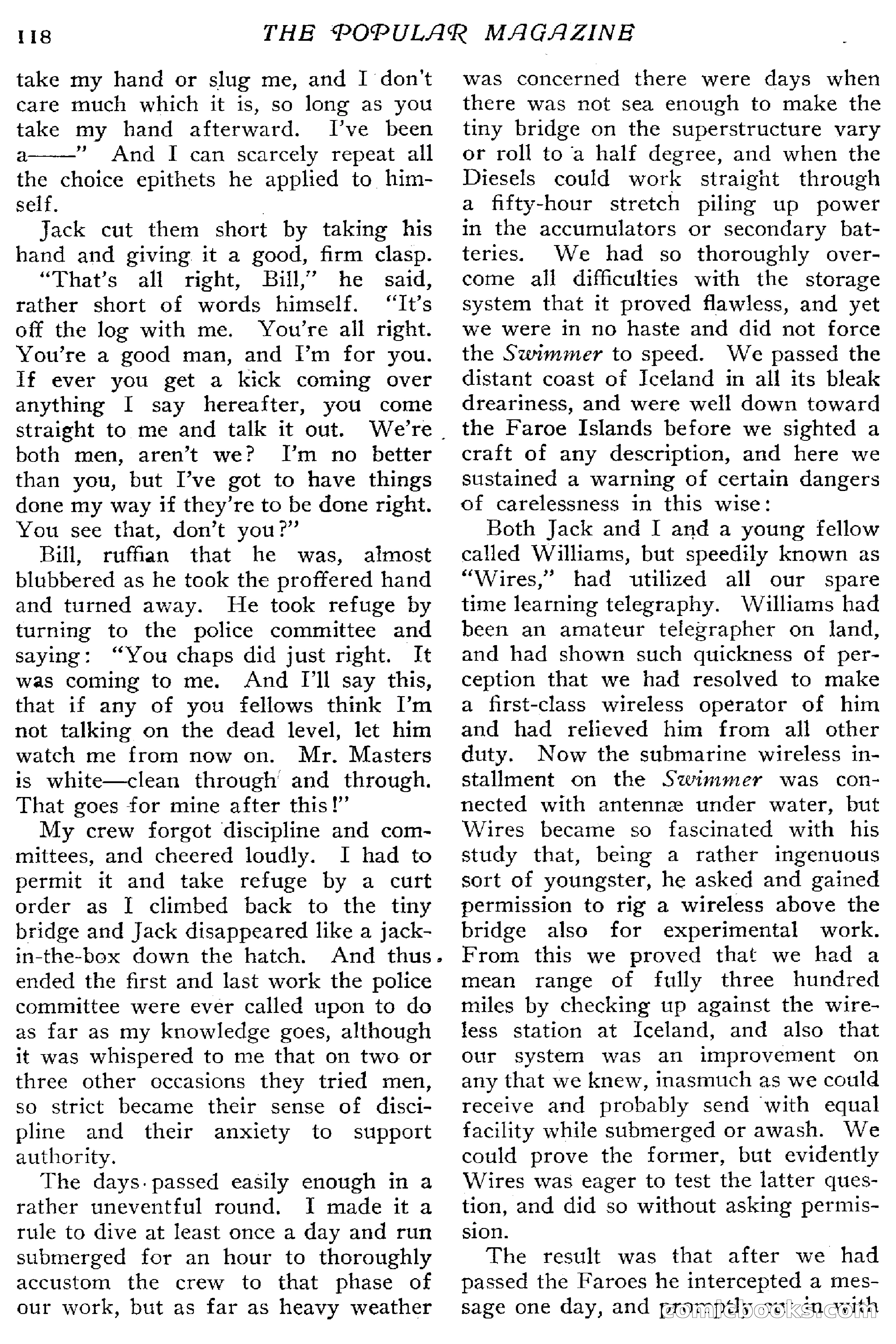The Popular Magazine, December 20, 1916 — page 124 of 220