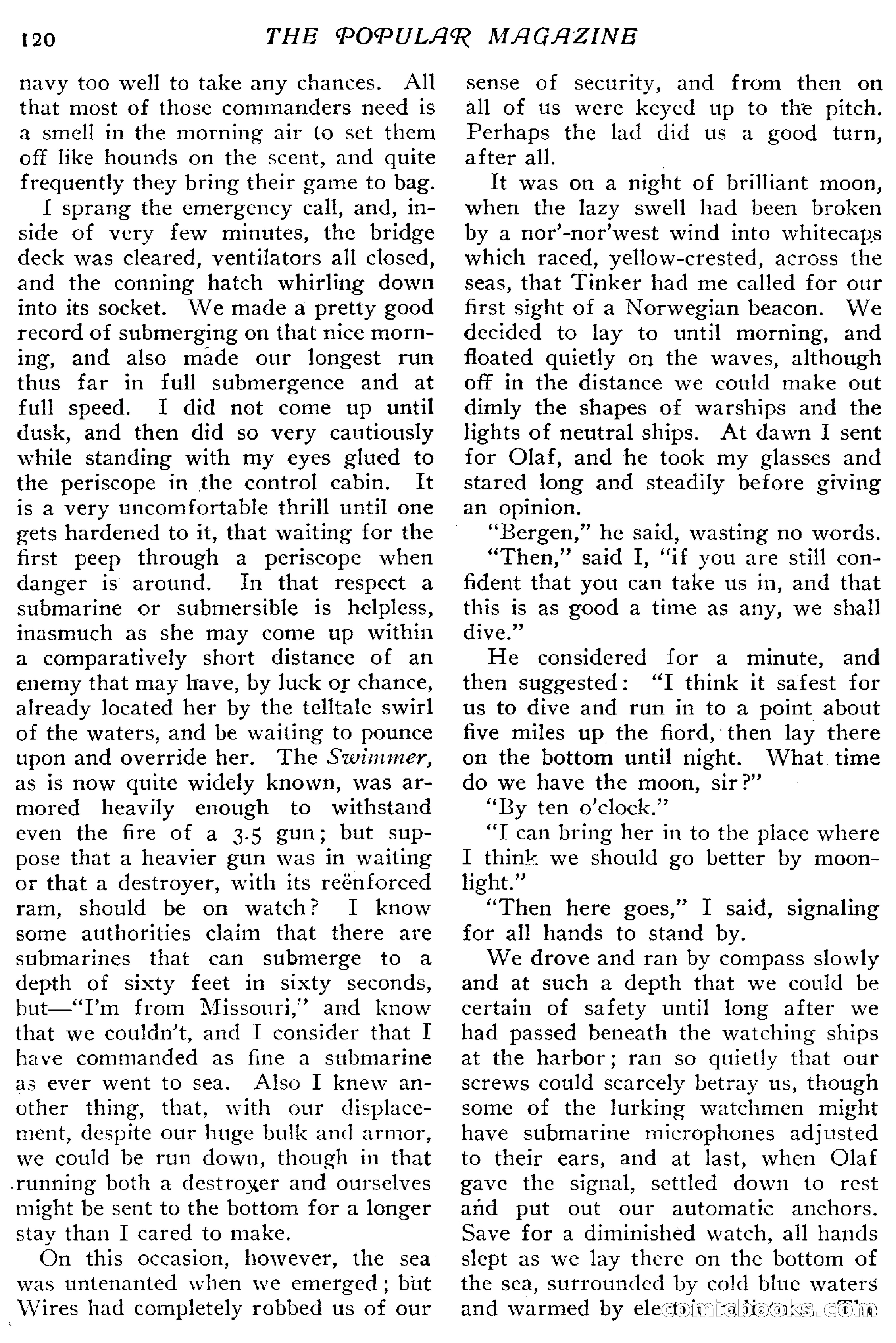 The Popular Magazine, December 20, 1916 — page 126 of 220