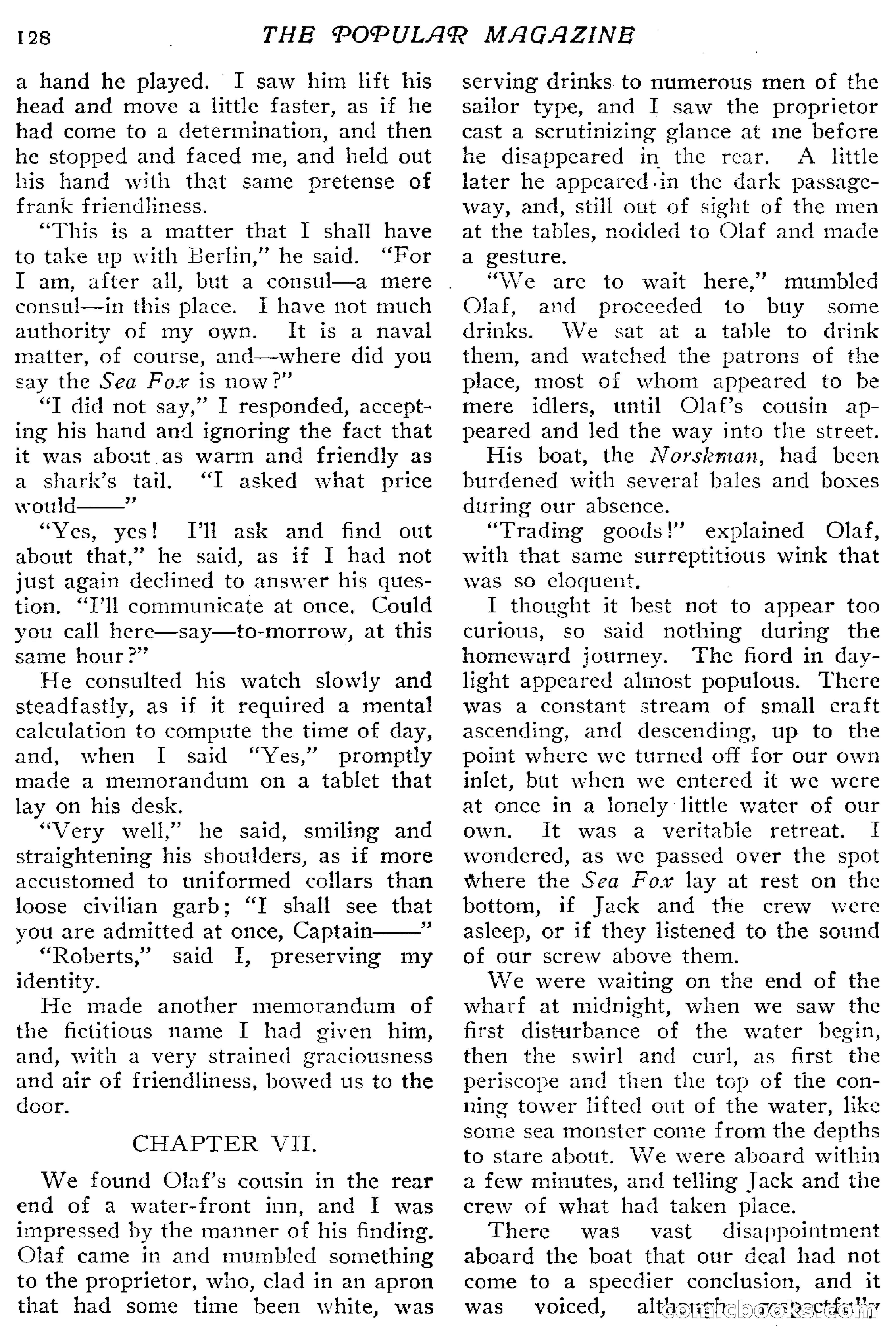 The Popular Magazine, December 20, 1916 — page 134 of 220